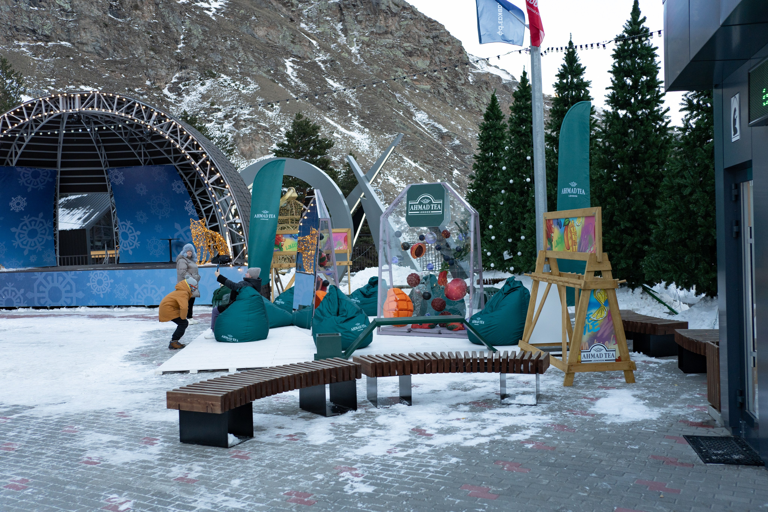 Съёмка рекламных баннеров на канатке Эльбрус для ДНС-Xiaomy. Фотограф, видеограф Пятигорск, Ставрополь, Ессентуки, Petlyakovs_photo