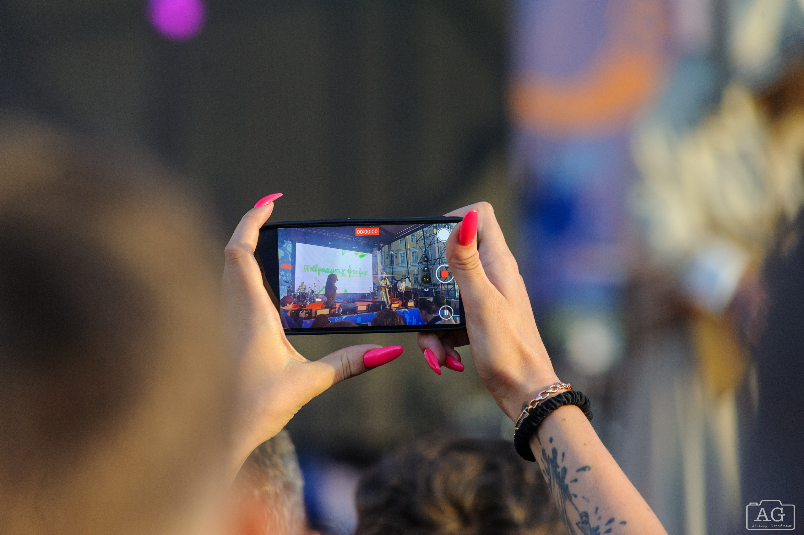 Нейромонах Феофан на открытой тренировке ФК «Зенит». Алексей Горчаков. Фотограф на ваш праздник