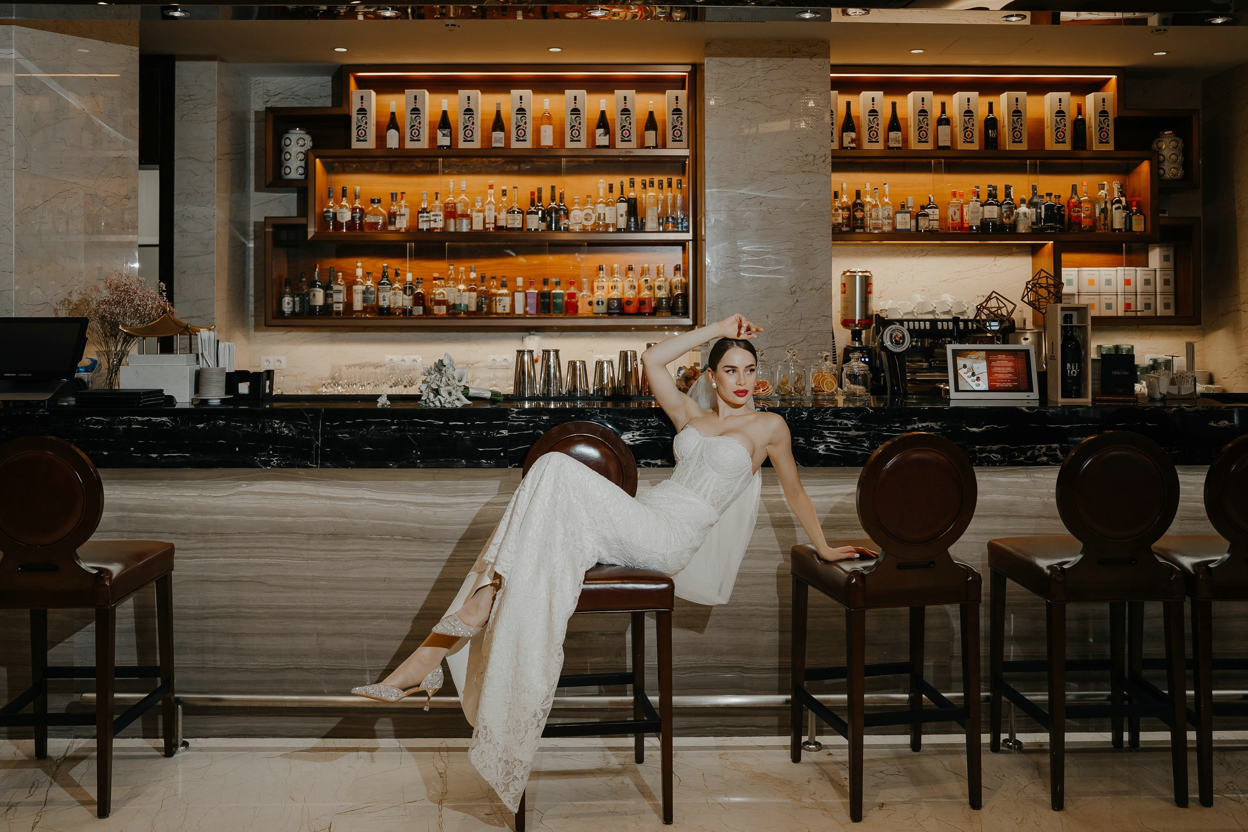 Утро невесты фотосессия в гостинице