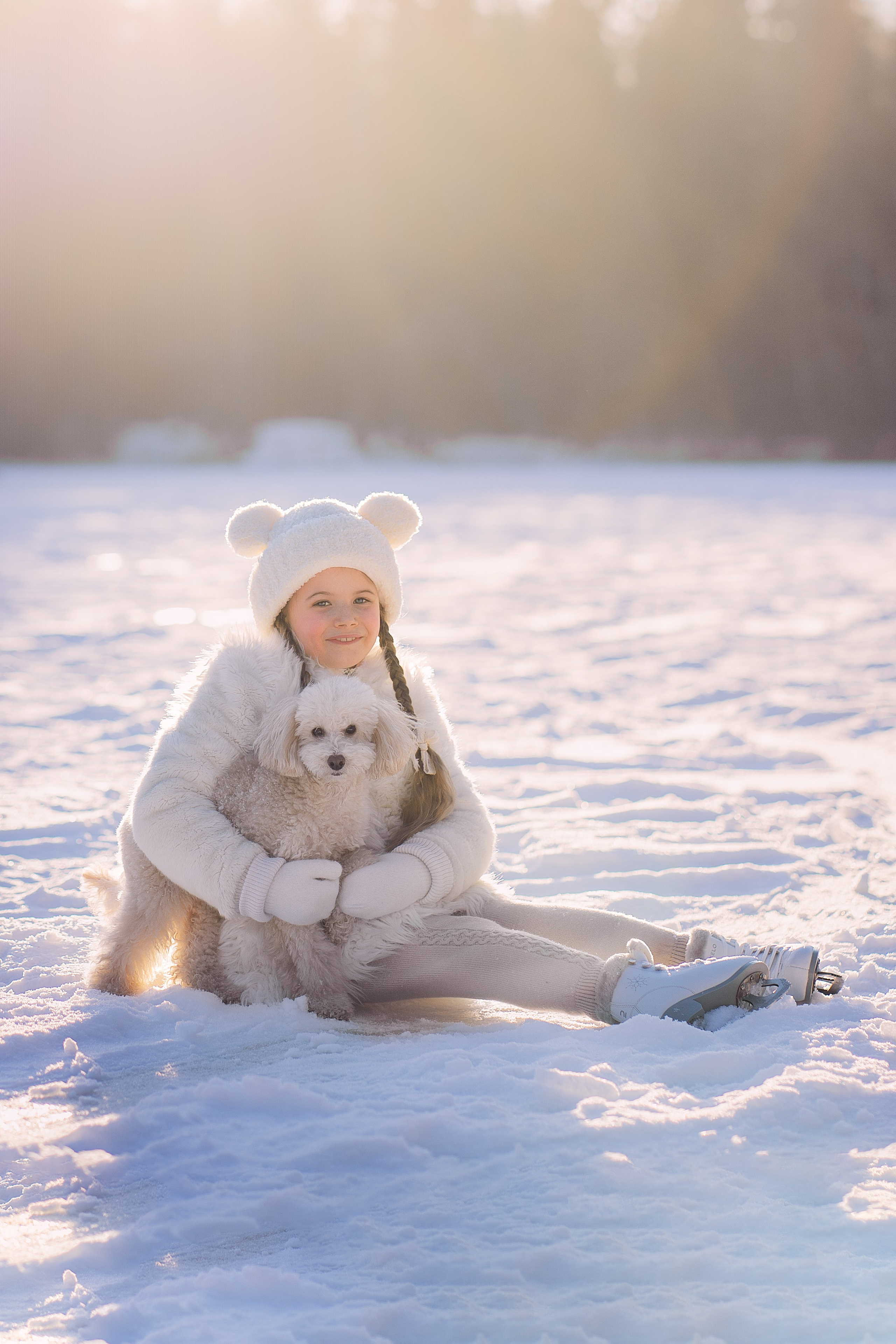 Детские зимнии фотосессии. Детский и семейный фотограф в Москве и Подмосковье Настя Наумова