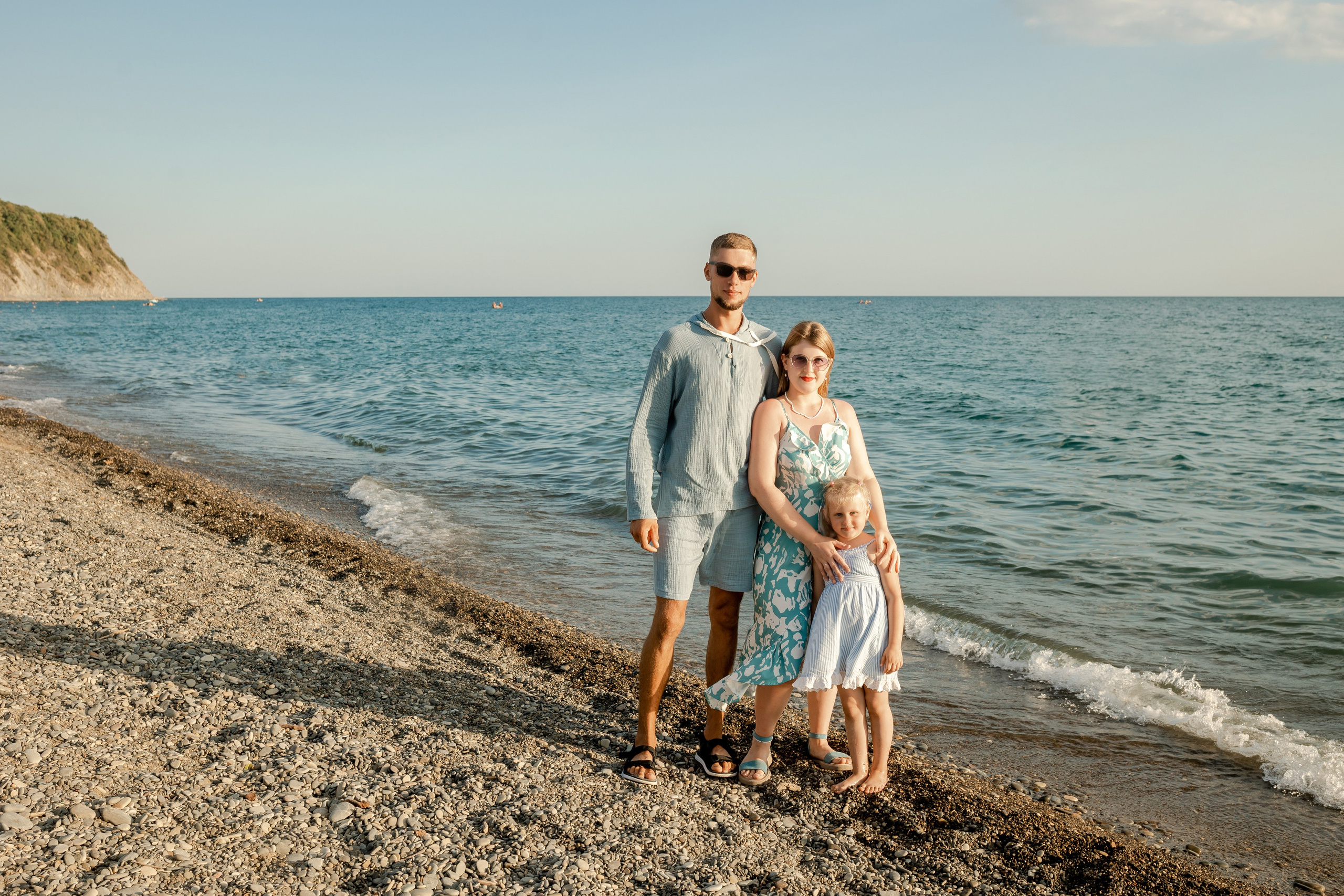 Карина, Евгений и Катя. Фотограф в Геленджике, Архипо-Осиповке, Абрау-Дюрсо, Кринице Виктория