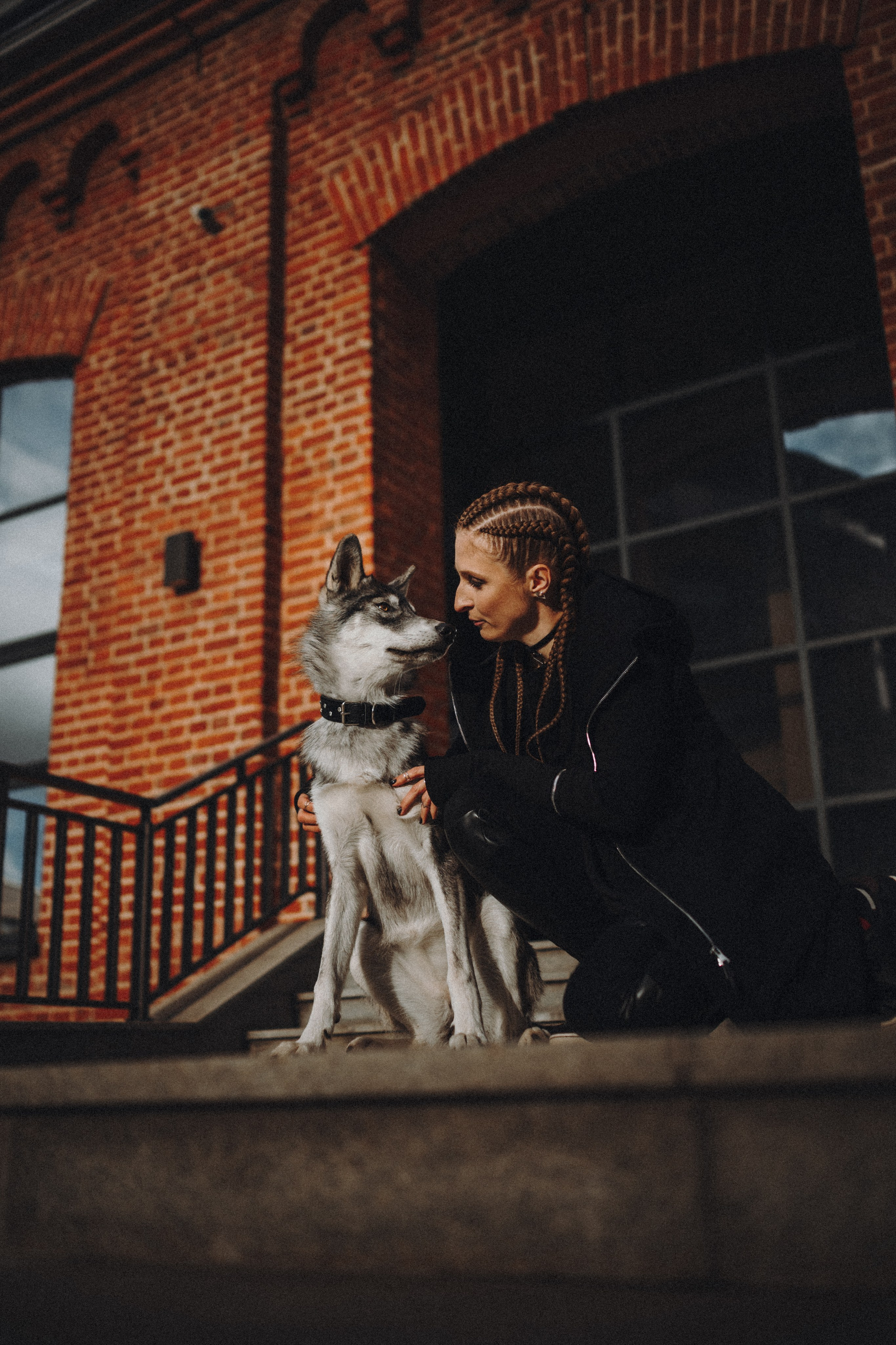 Вика и Кора. Семейный фотограф анималист Ананьева Мария — Москва