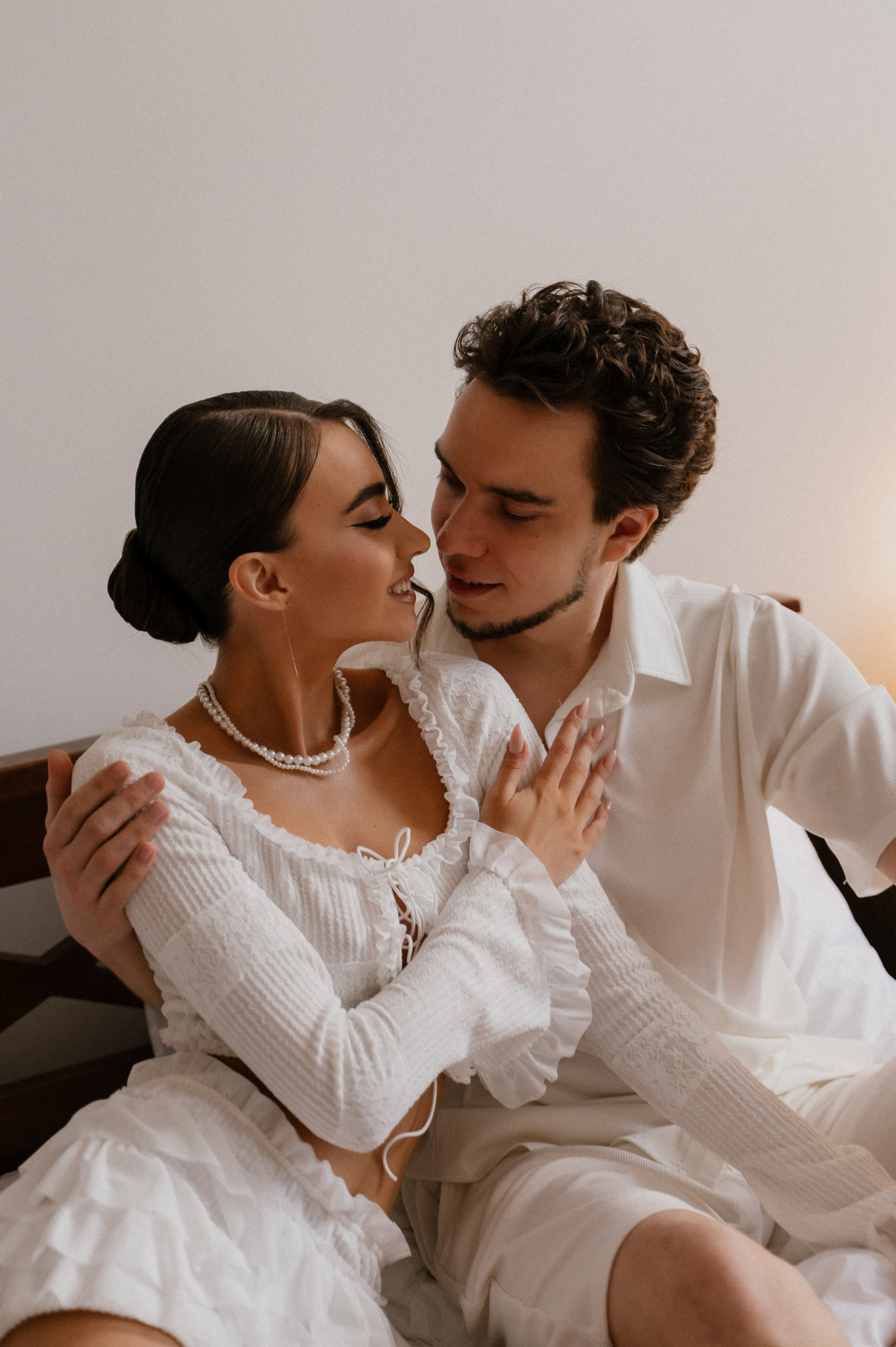 Утро жениха и невесты и съемка в студии. Свадебный и семейный фотограф Пенза Анастасия Артюшкина