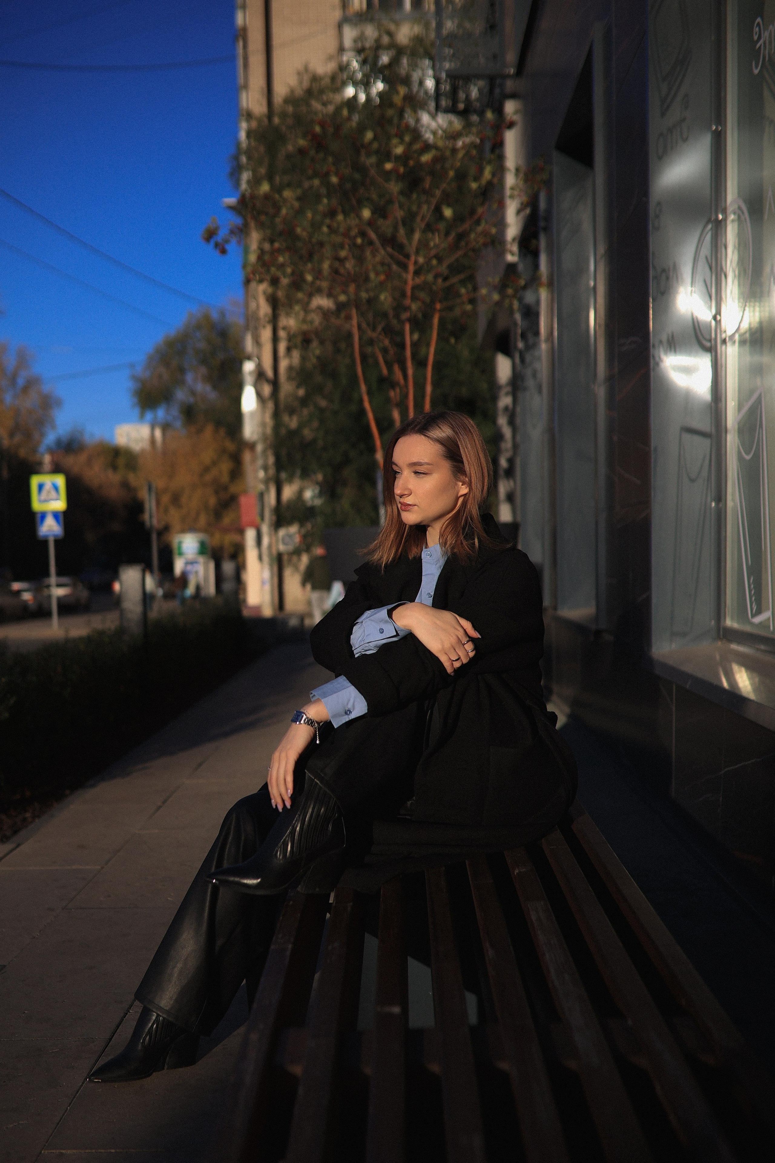 Фотосъёмка для Даши на улице. Фотограф Самара Лена Мандарин