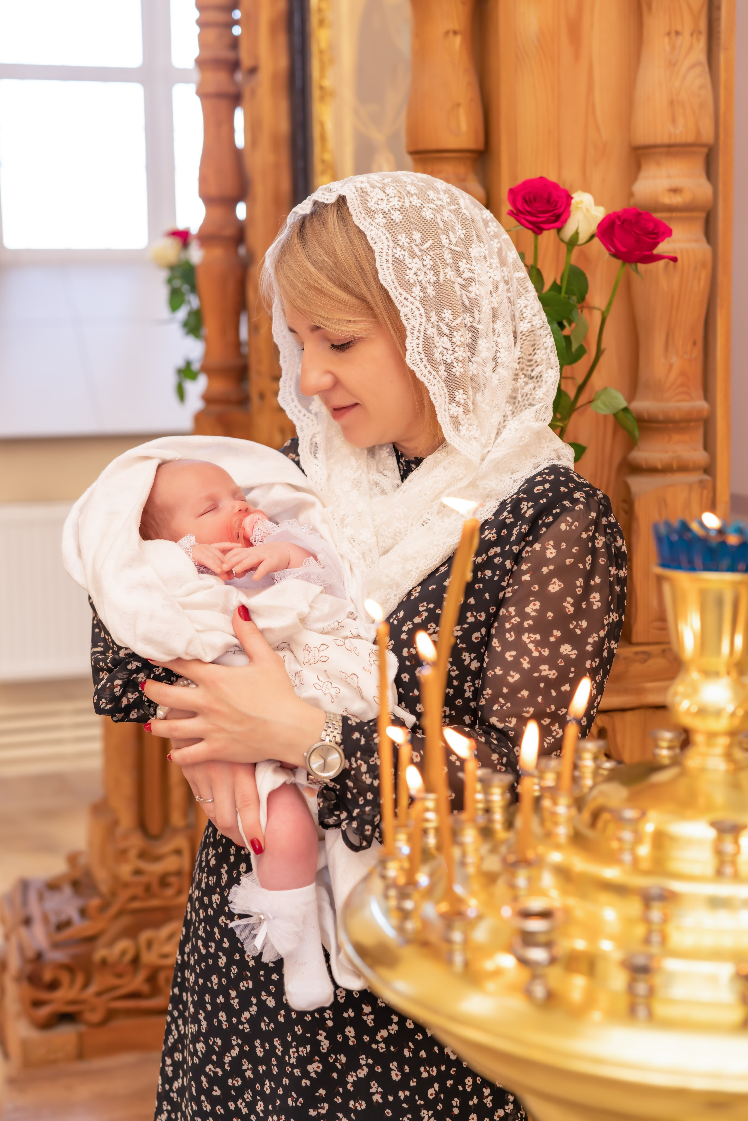 Таинство Крещения. Семейный и детский фотограф Тула Ясногорск Тульская область Надежда Кукушкина