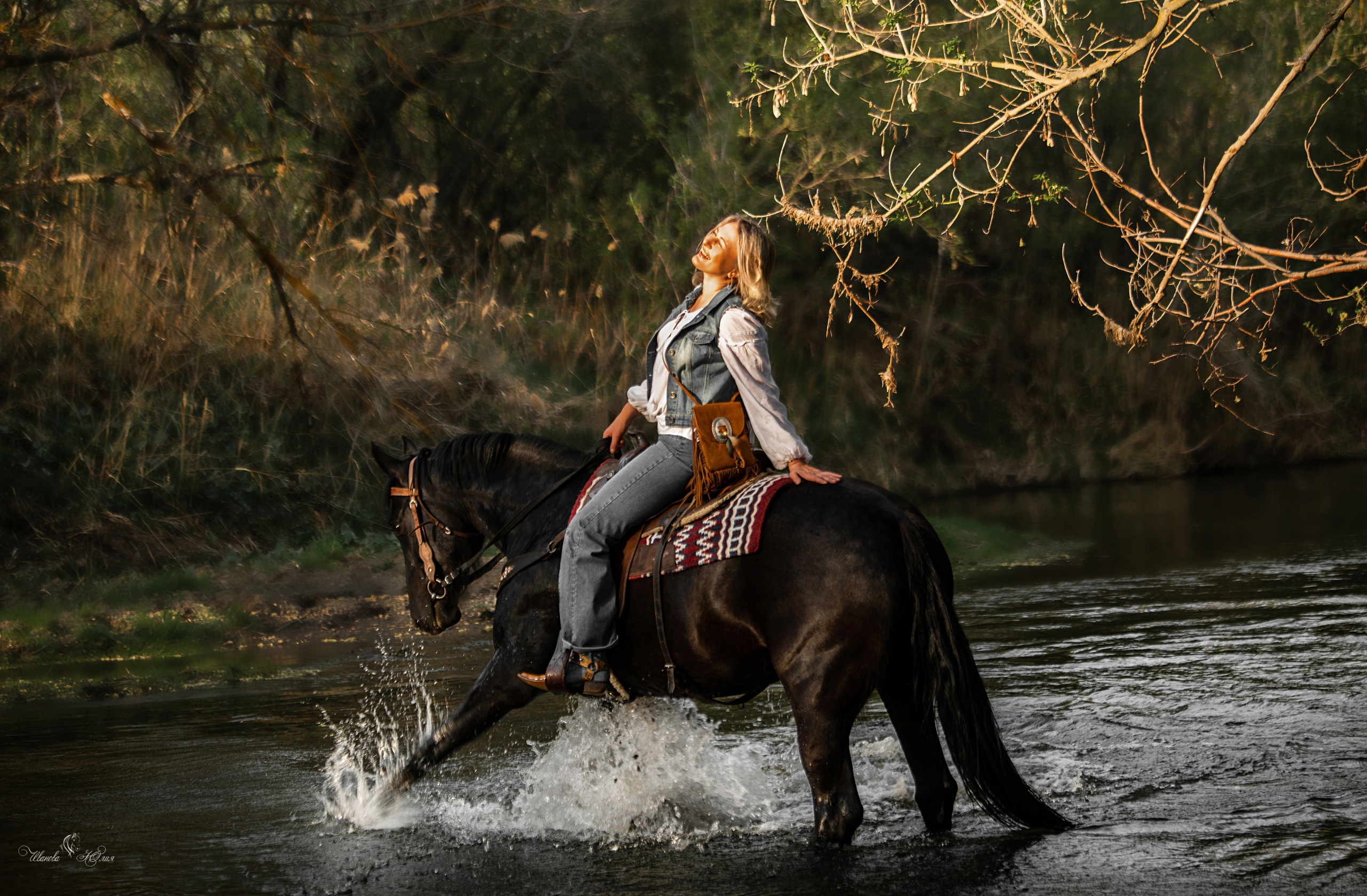 Наташа и Бугульма. Конный фотограф в Саратове Юлия Иванова