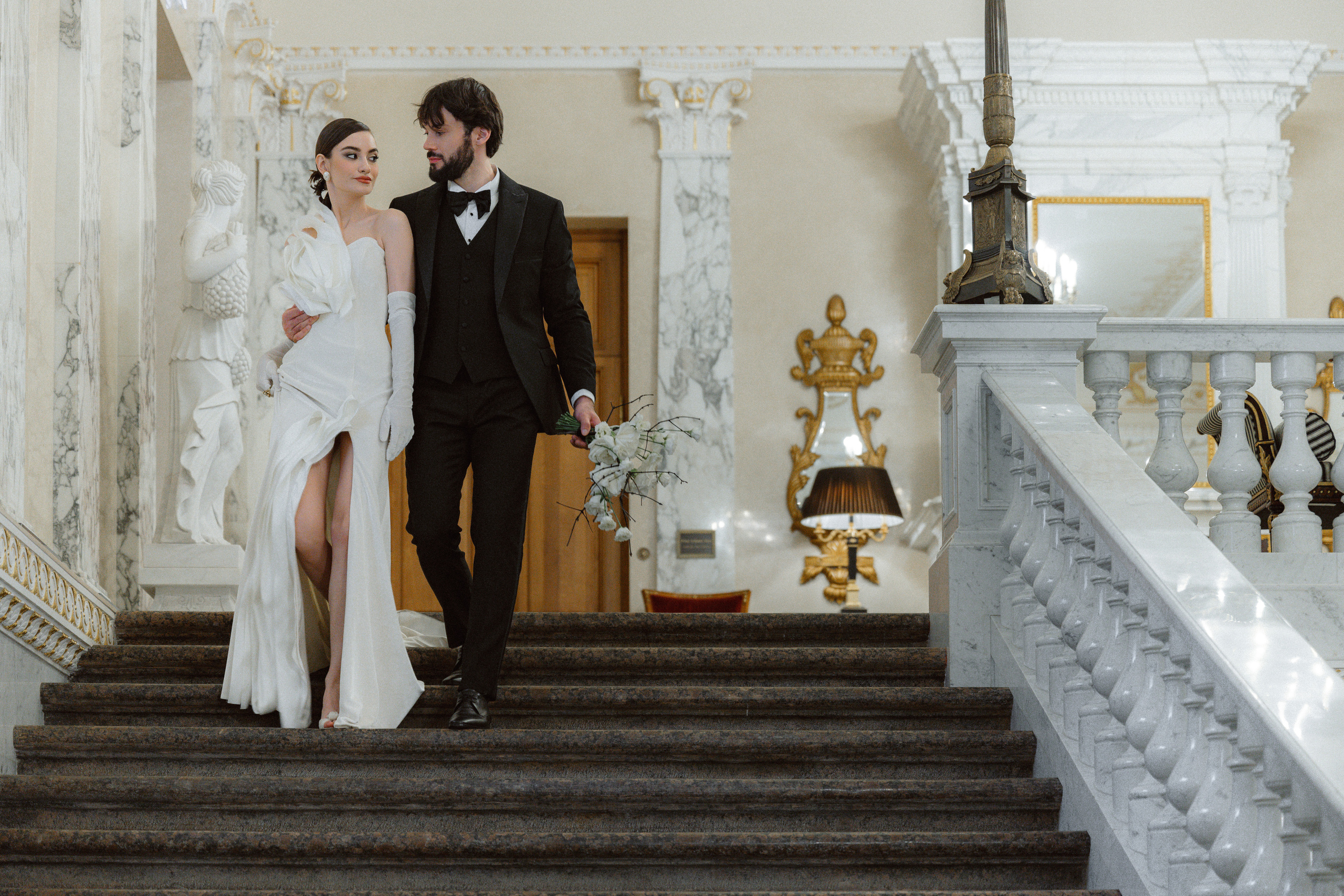 Эстетика и шик. Александра и Артем. VENSKAYA WEDDING & EVENT PLANNER