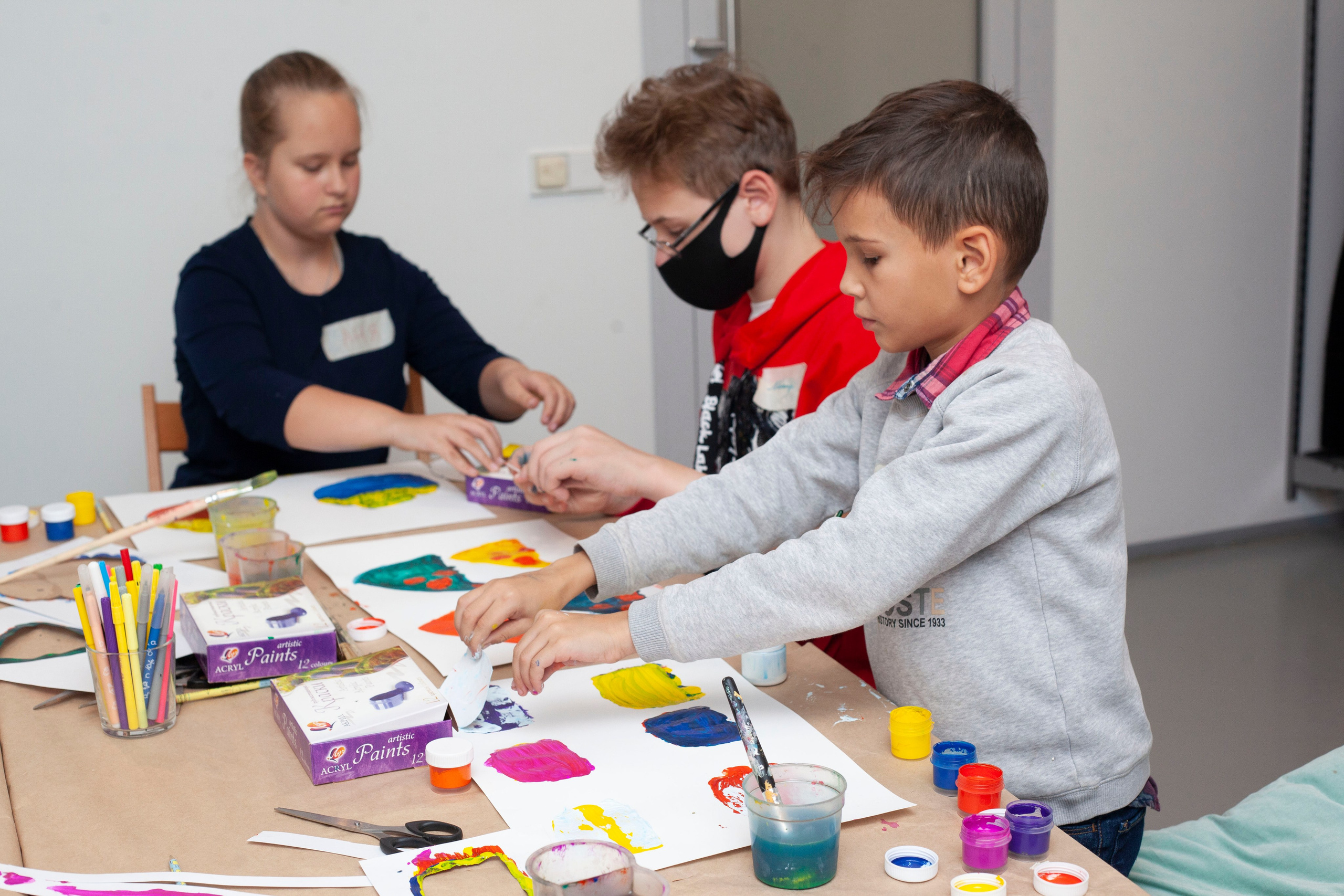 Детский мастер-класс в ММОМА. Stanislav Baryshev — People. Emotions. Atmosphere