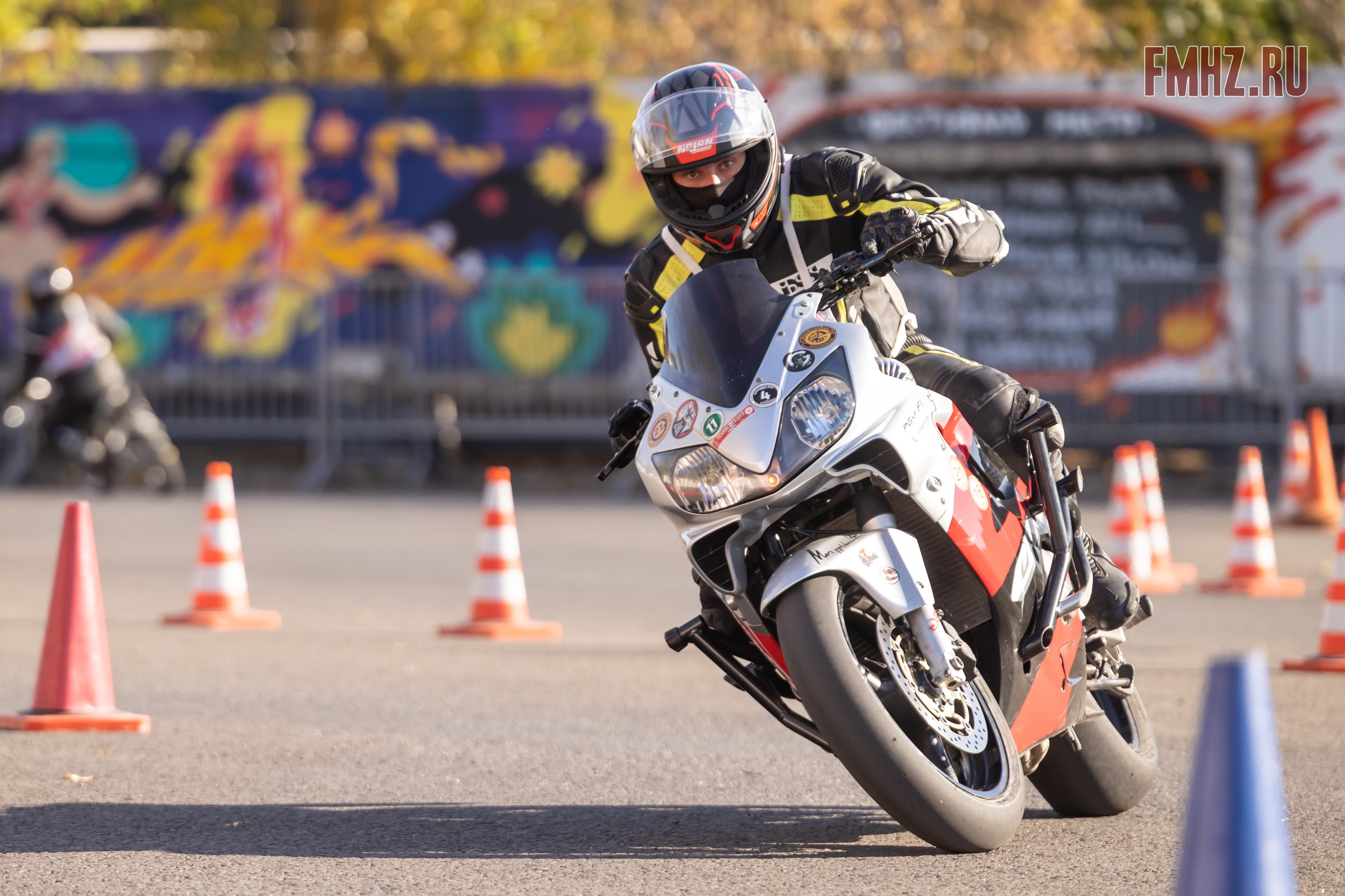 Соревнования по мотоджимхане на площадке Мосгортранс 15.09.2024. Фотограф Владимир Охрименко