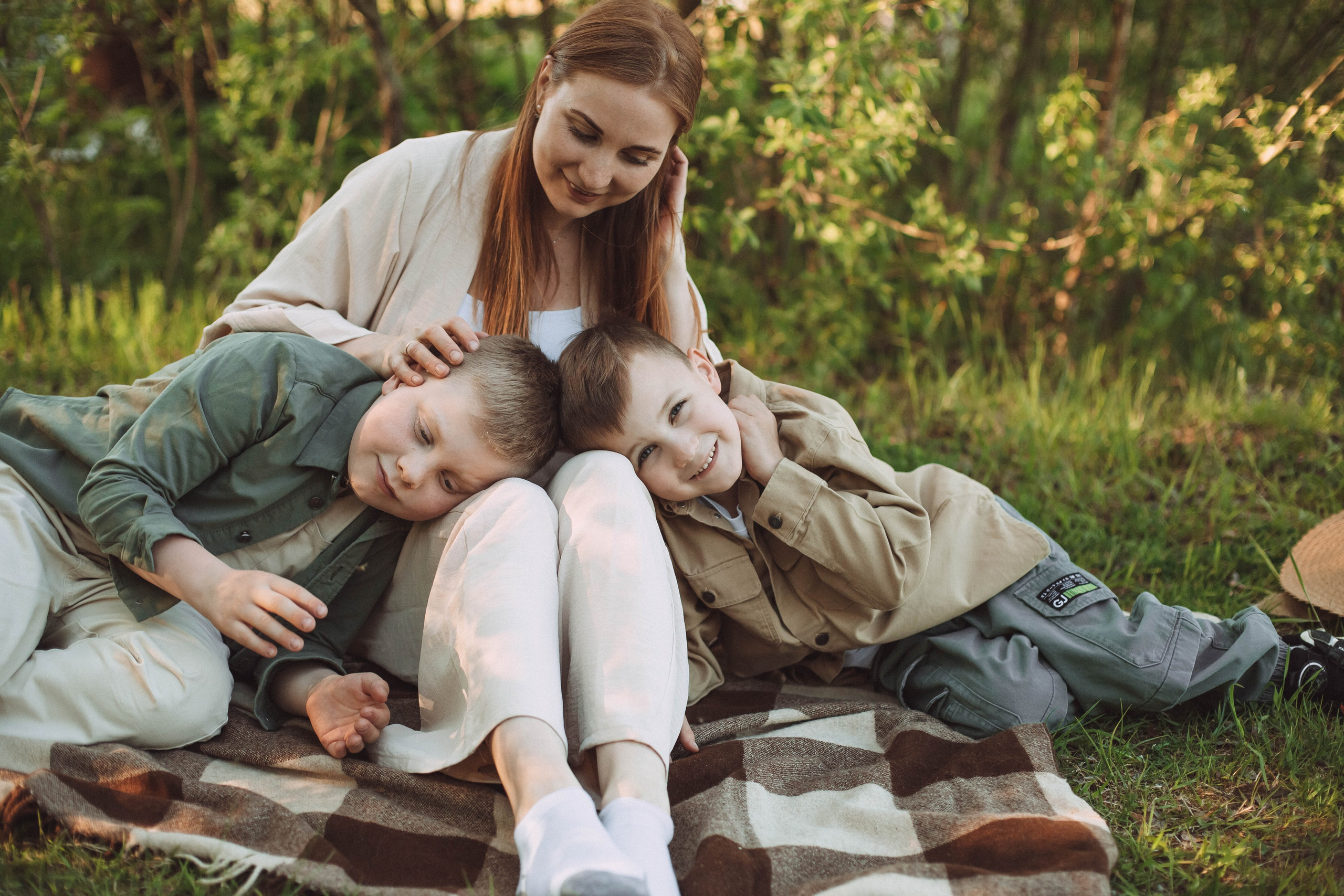 Наталья с семьей. Семейный и женский фотограф в Москве/Твери. Меня зовут Яна Гош