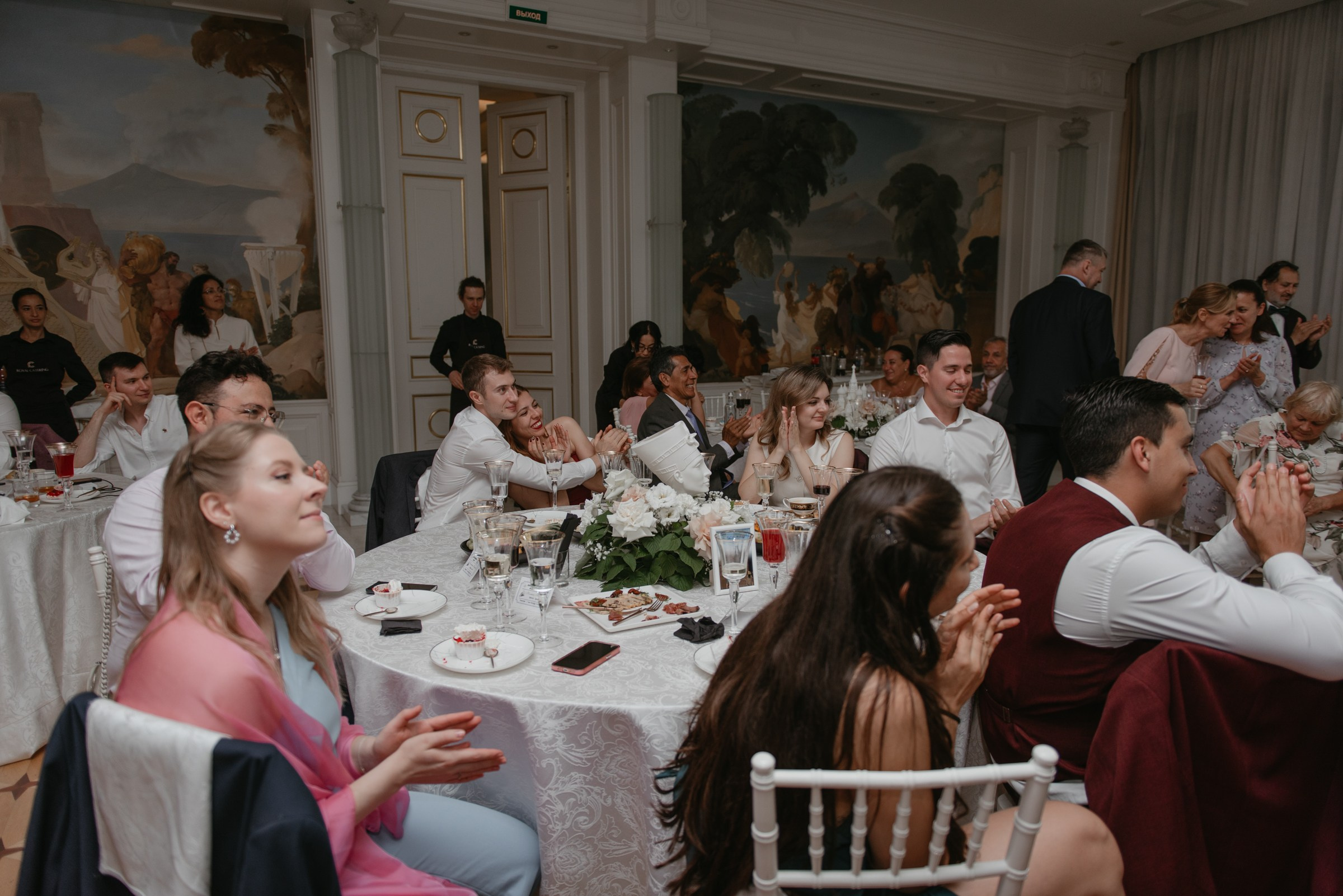 свадебный банкет в резиденции К2