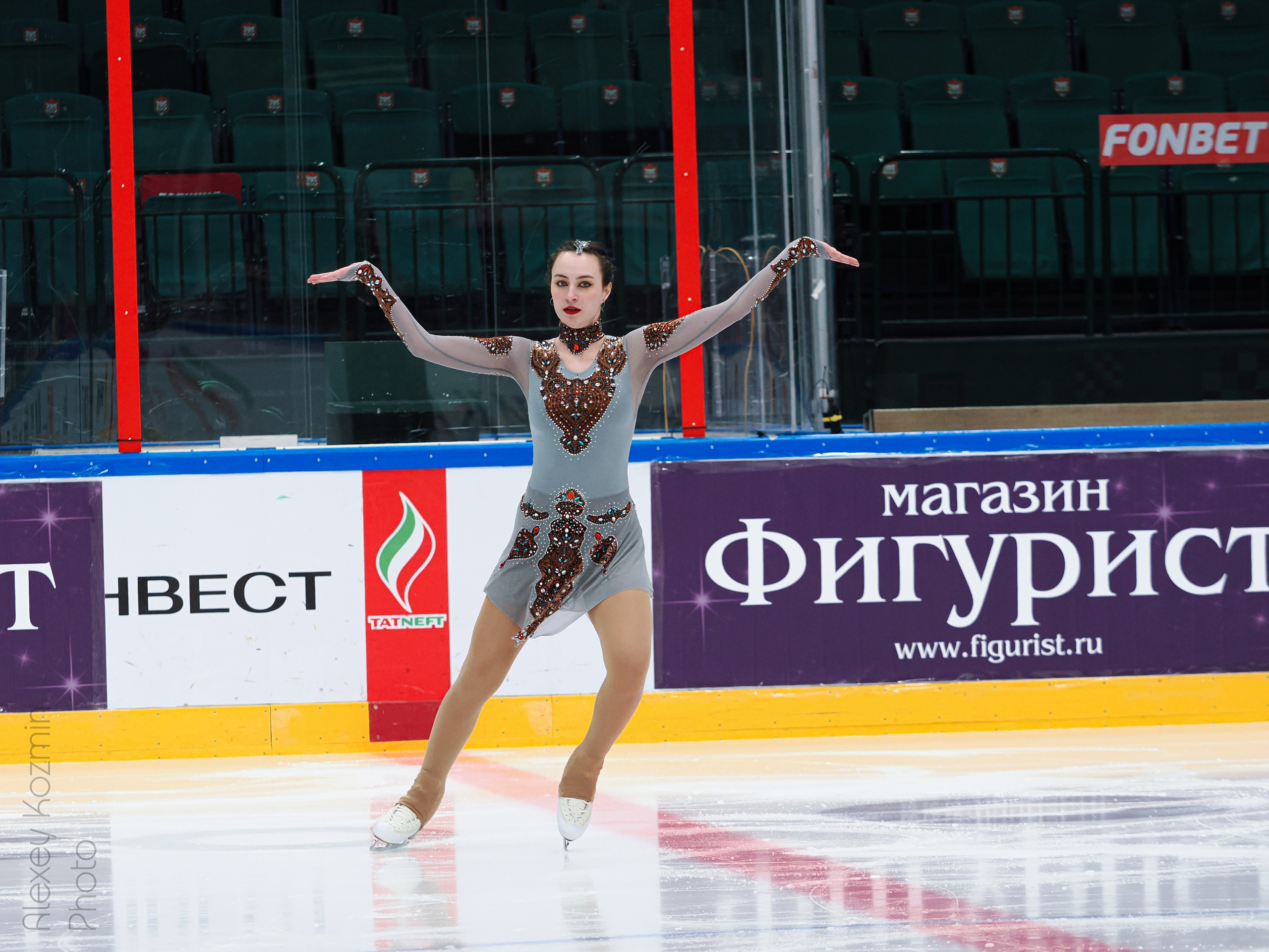 Фигурное катание (Татнефть Арена, г. Казань). Репортажный фотограф Алексей Козьмин