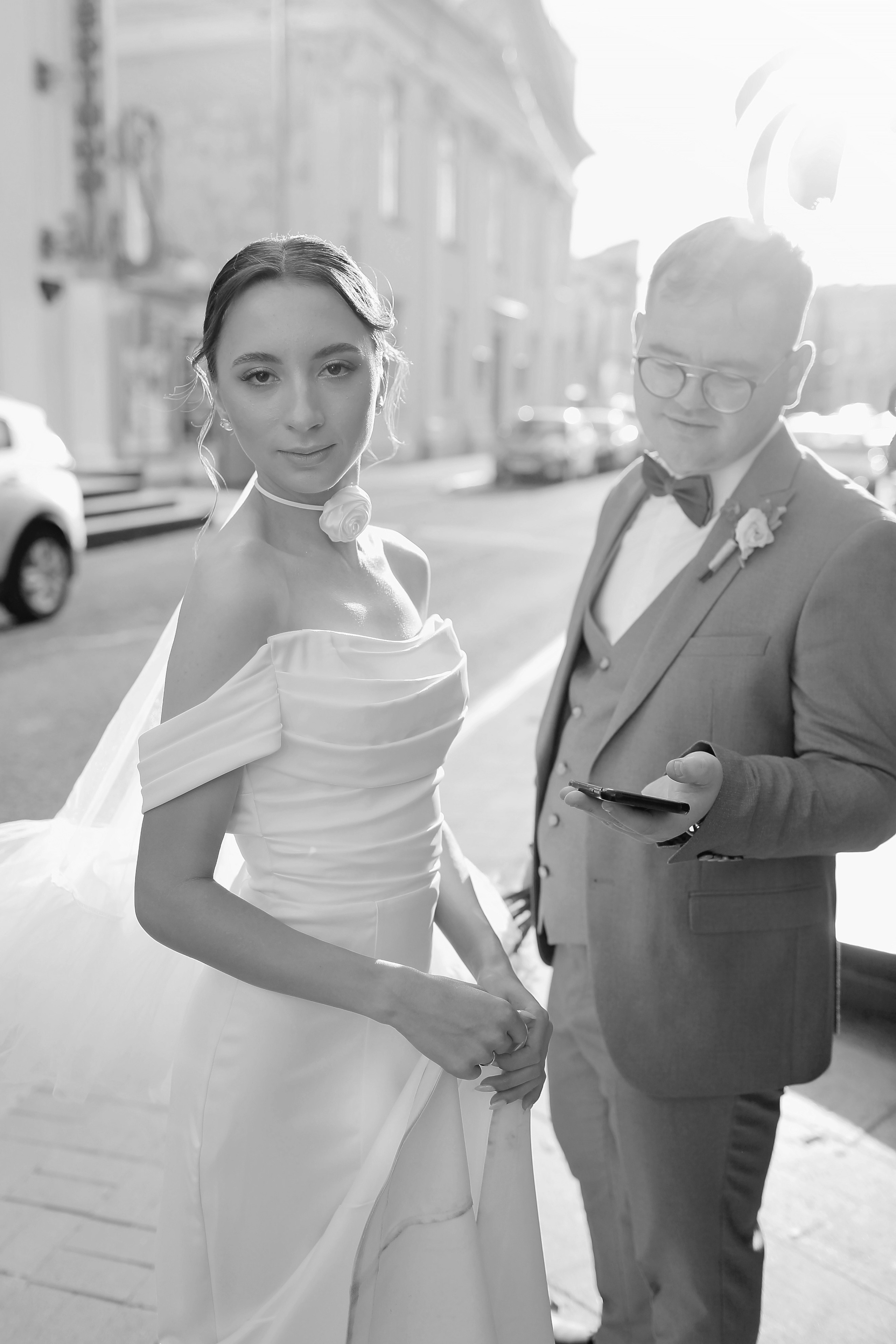 Свадебная осенняя фотосессия Ивана и Лидии в городе. Свадебный и репортажный фотограф в Ярославле и Санкт-Петербурге Роман Микрюков