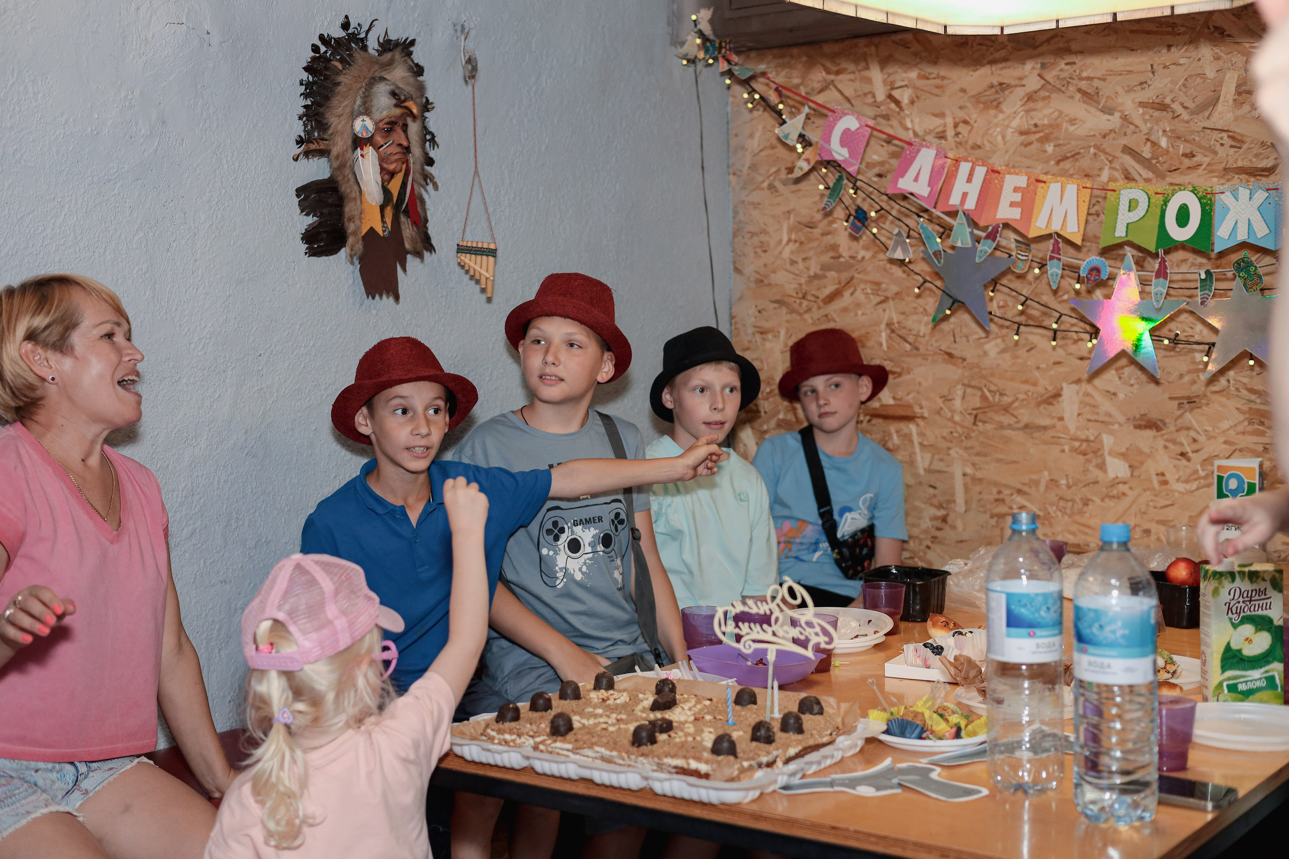 День рождение в стрелковом клубе. Фотограф Надршина Лилия