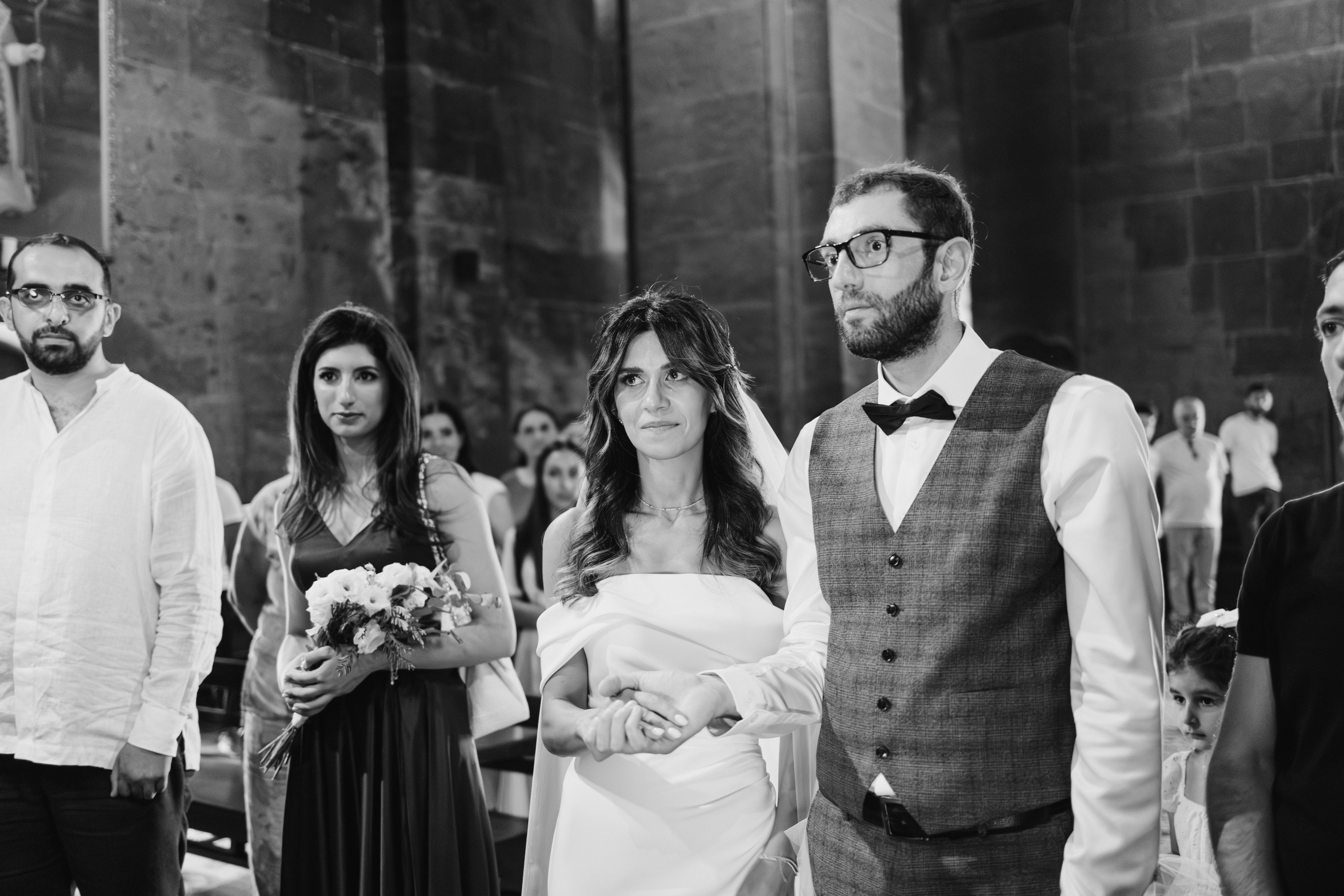 Свадьба Мери и Арама в храме Мухни. Фотограф в Армении Женя Гилевич