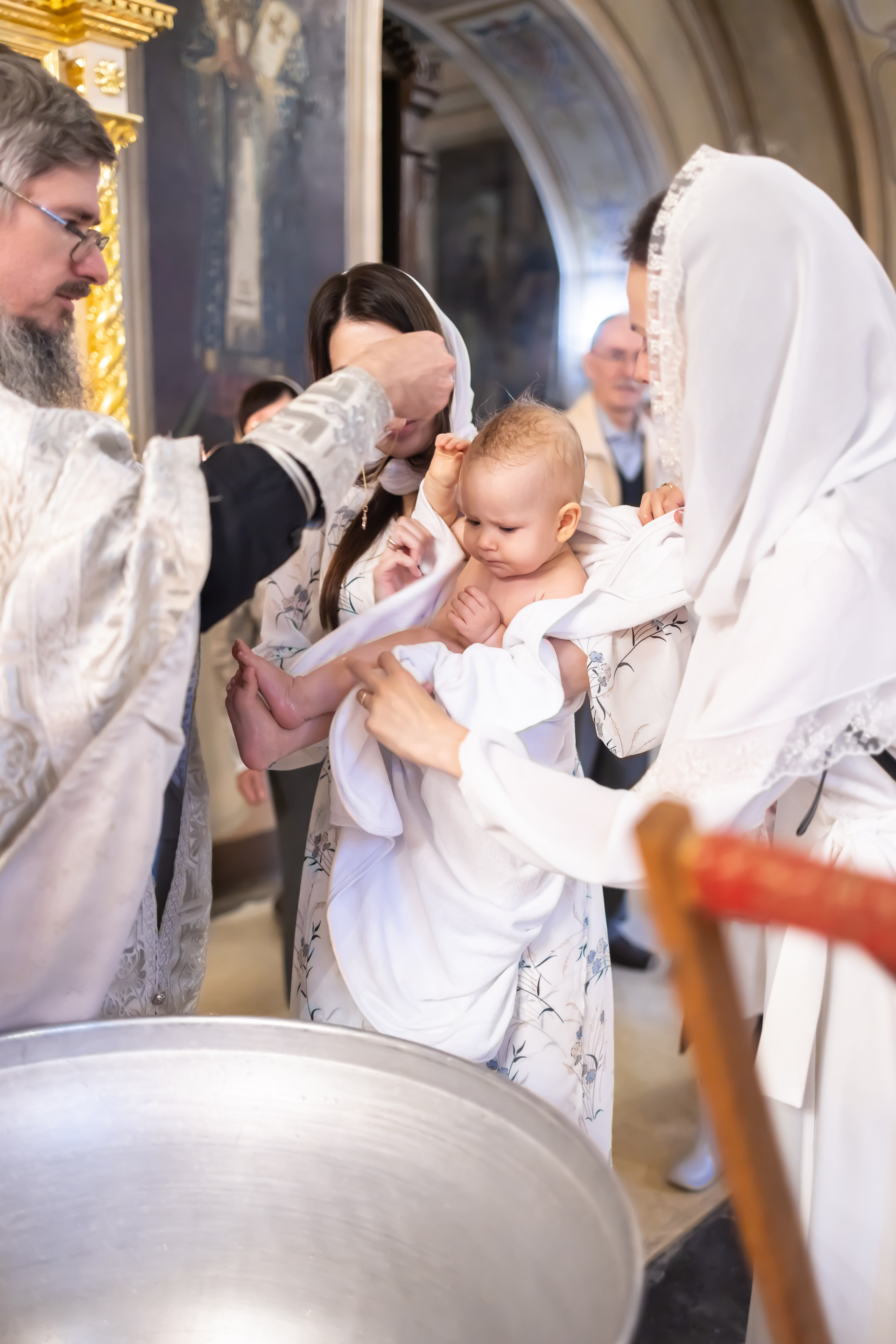 Крещение Полины. Фотограф Диана Белогребень