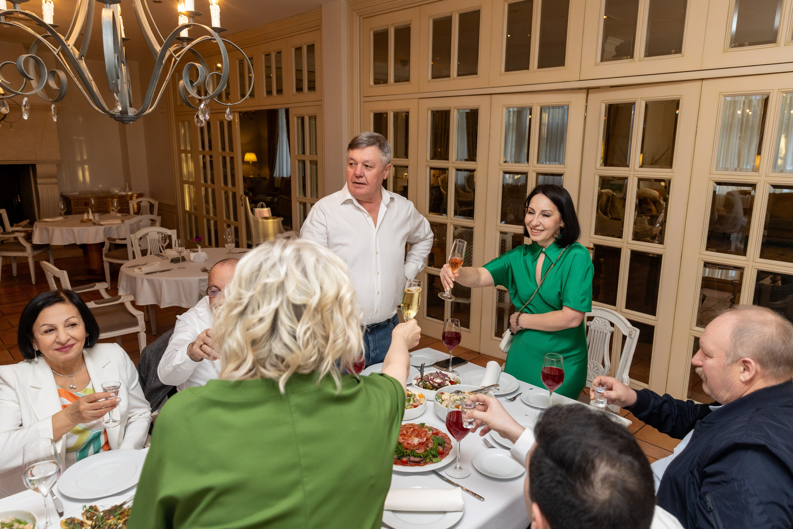 Юбилей Ольги. Отель Скандинавия. Фотограф в Санкт-Петербурге Закута Ольга