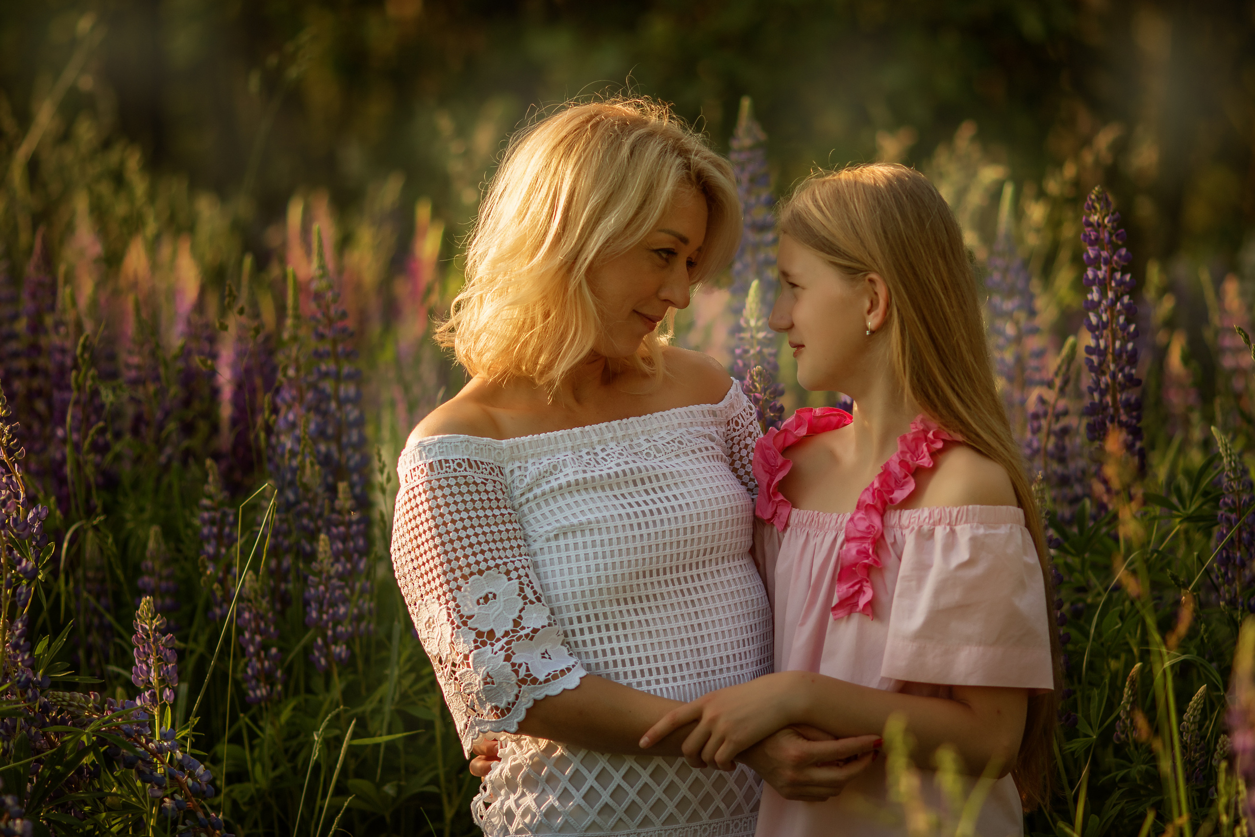 Фотосессии в Люпинах. Семейный и детский фотограф в Ярославле Абрамов Артём