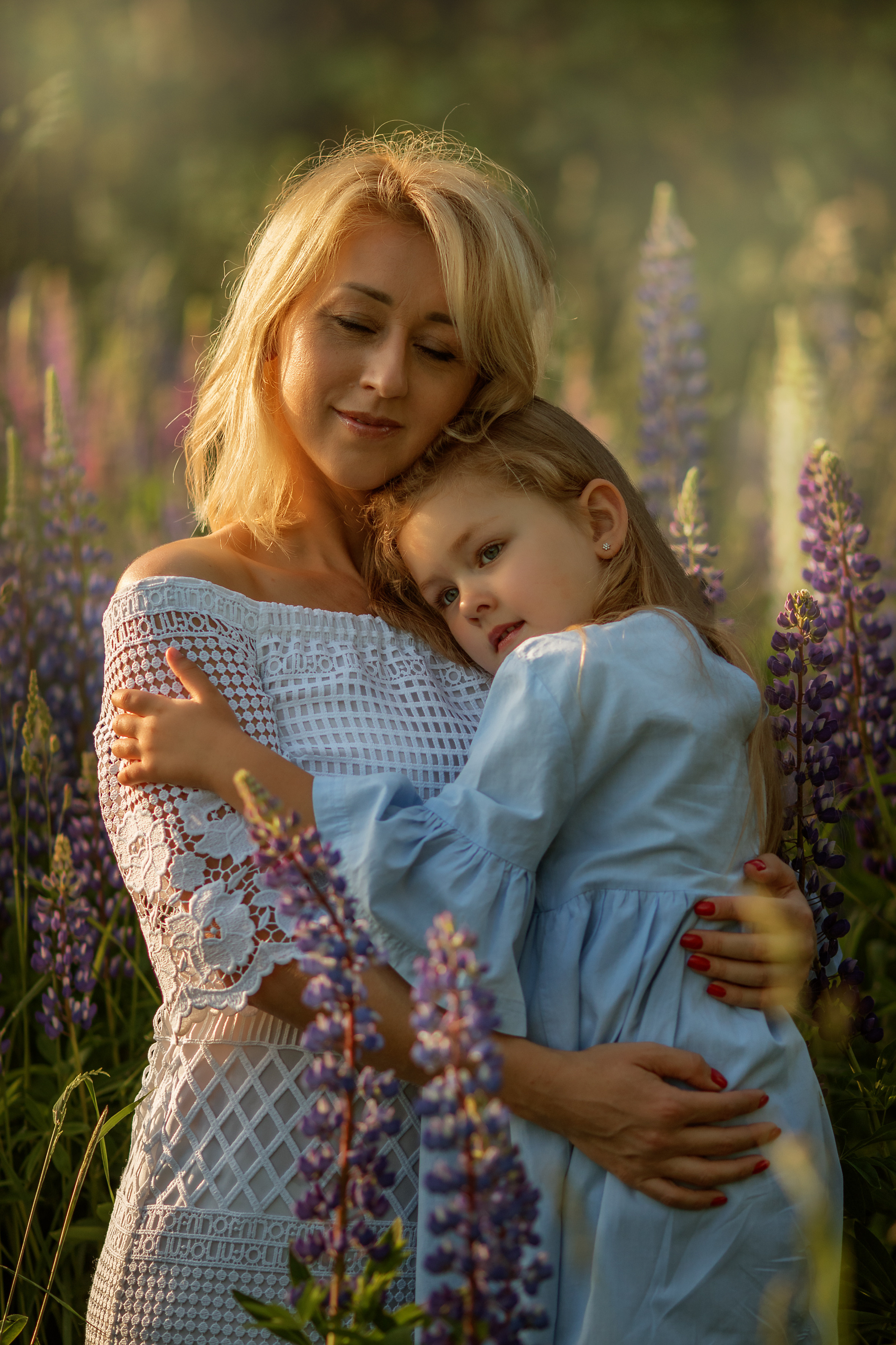 Фотосессии в Люпинах. Семейный и детский фотограф в Ярославле Абрамов Артём