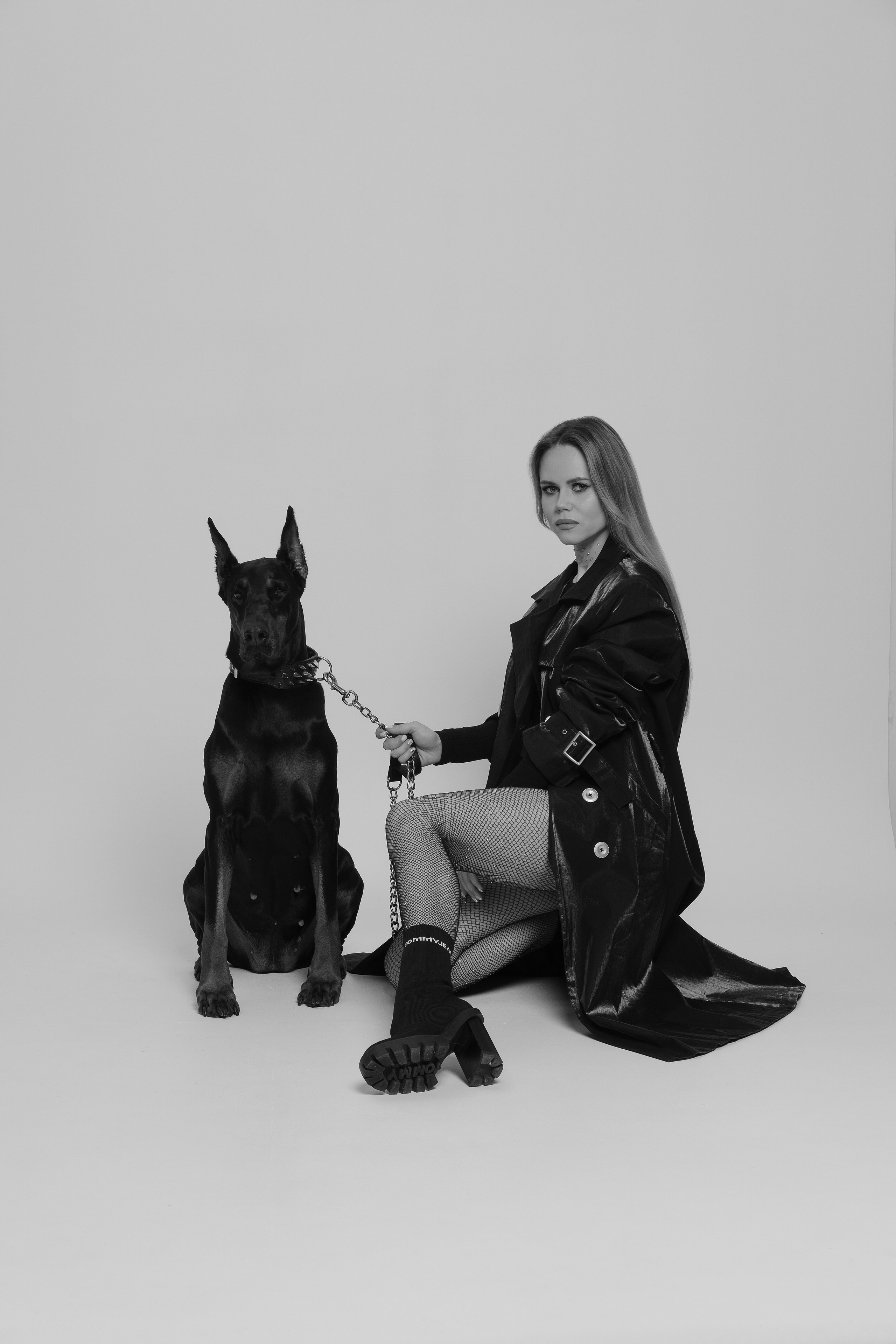 Студийная съемка на циклораме. Фотограф беременности в Санкт-Петербурге Измайлова Анастасия