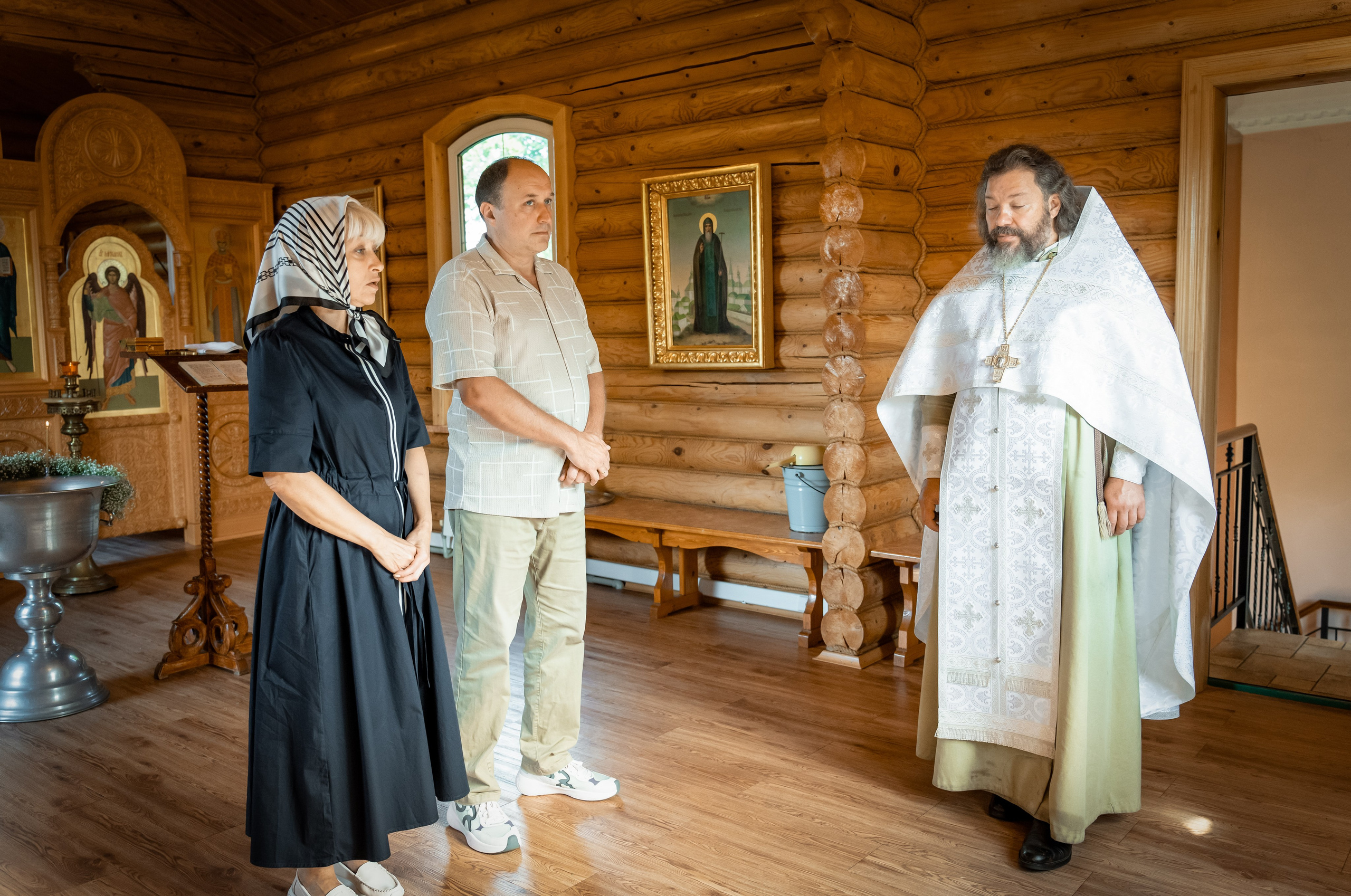 Крещение Авроры в храме 12 апостолов. Фотограф на Крещение Тула и Венчание в Туле, детский и семейный фотограф