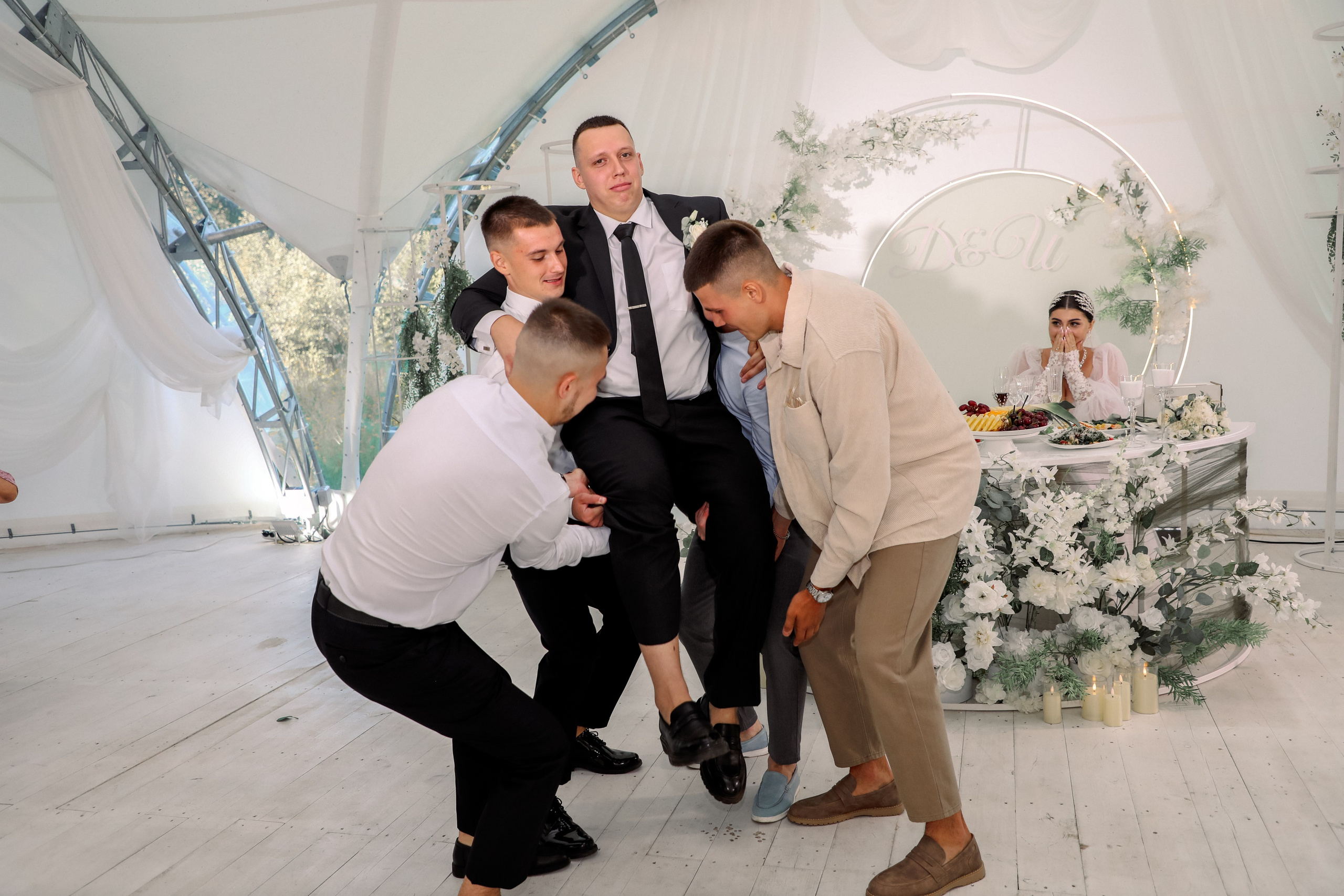 Данила и Ирина БАНКЕТ. Свадебный фотограф в Москве Анна Гусева