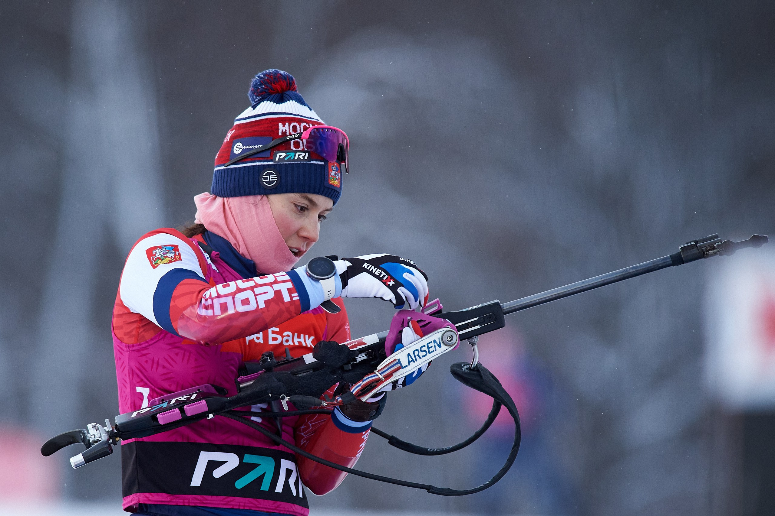 Ижевская Винтовка 55. Спринт. Женщины. Спортивный репортажный фотограф в Ижевске Сергей Мерзляков