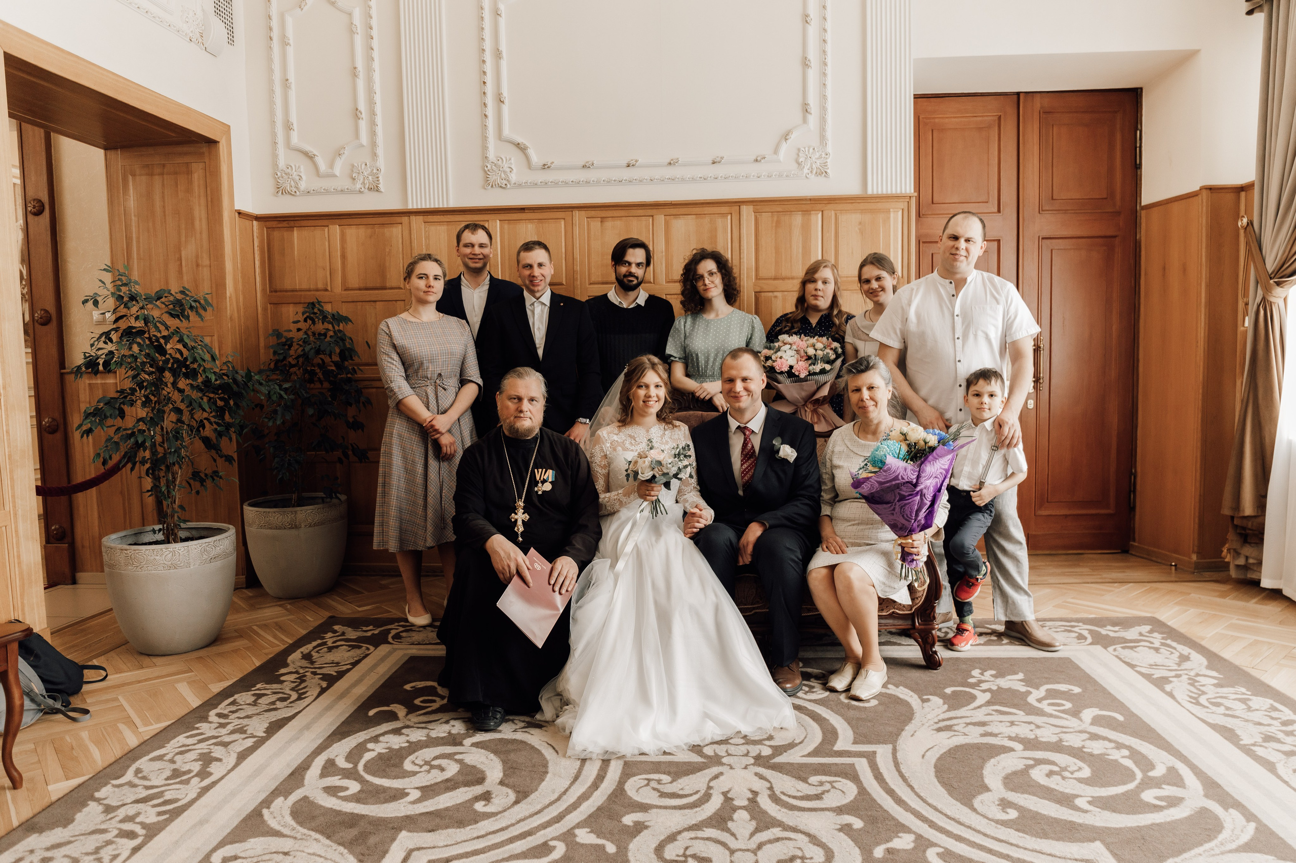 Николай&Серафима (загс грибоедовский пи прогулка в Царицыно). Фотограф в Москве Юлия Хамзина
