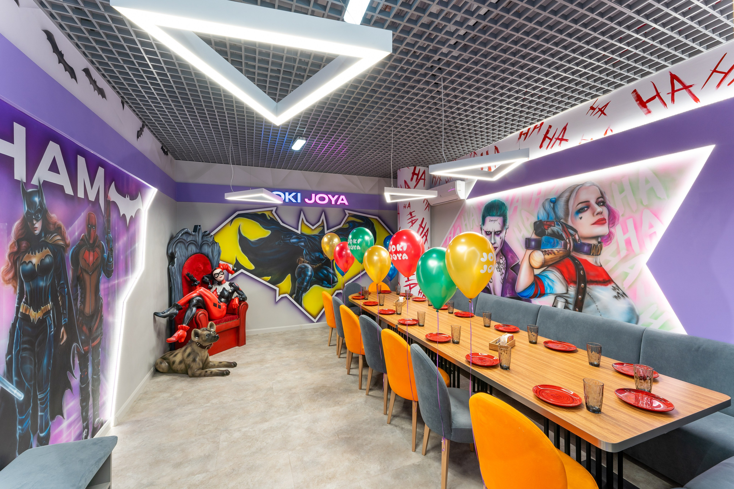 Парк развлечений Joki Joya Лефортово. Интерьерный фотограф Александра Солдатова