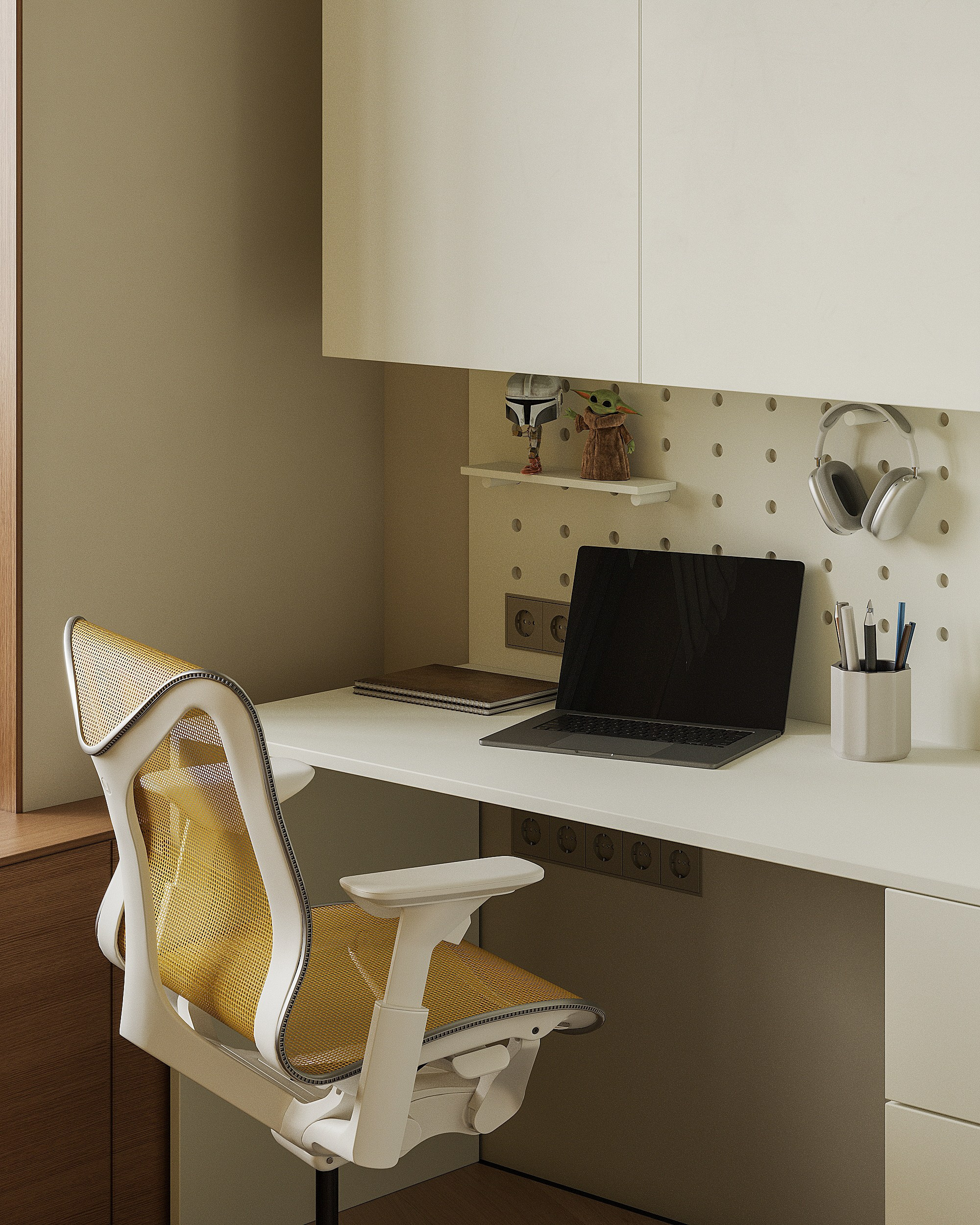 Детская. Яркая детская. Комната подростка. Минмализм. Светлый интерьтер. Яркий цвет. Минималистичная спальня. Дизайн интерьера. современный стиль, минимализм, функционализм, скандинавский стиль, interior design, minimalism