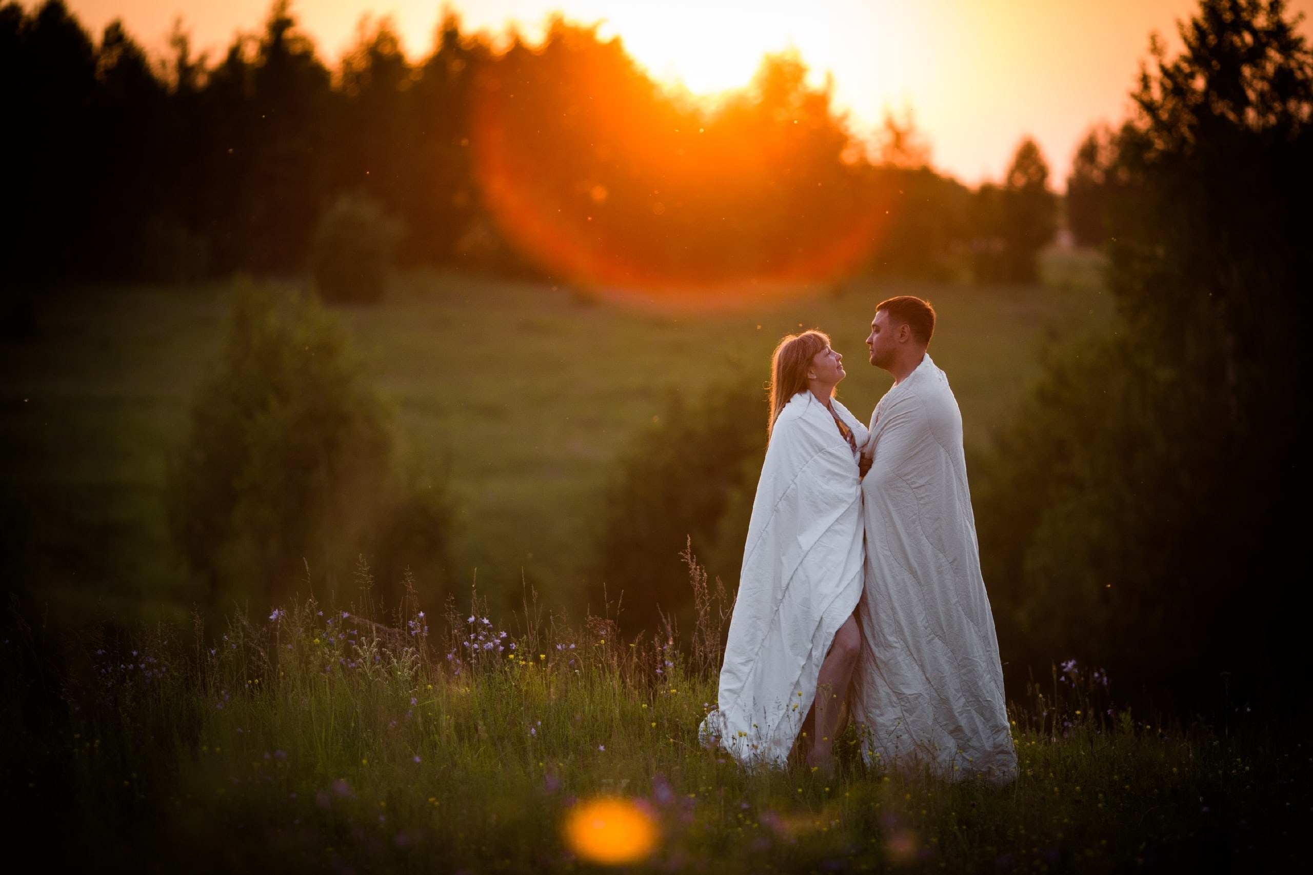 Фотосессия в поле. Фотограф Евгения Васильева в г. Чебоксары
