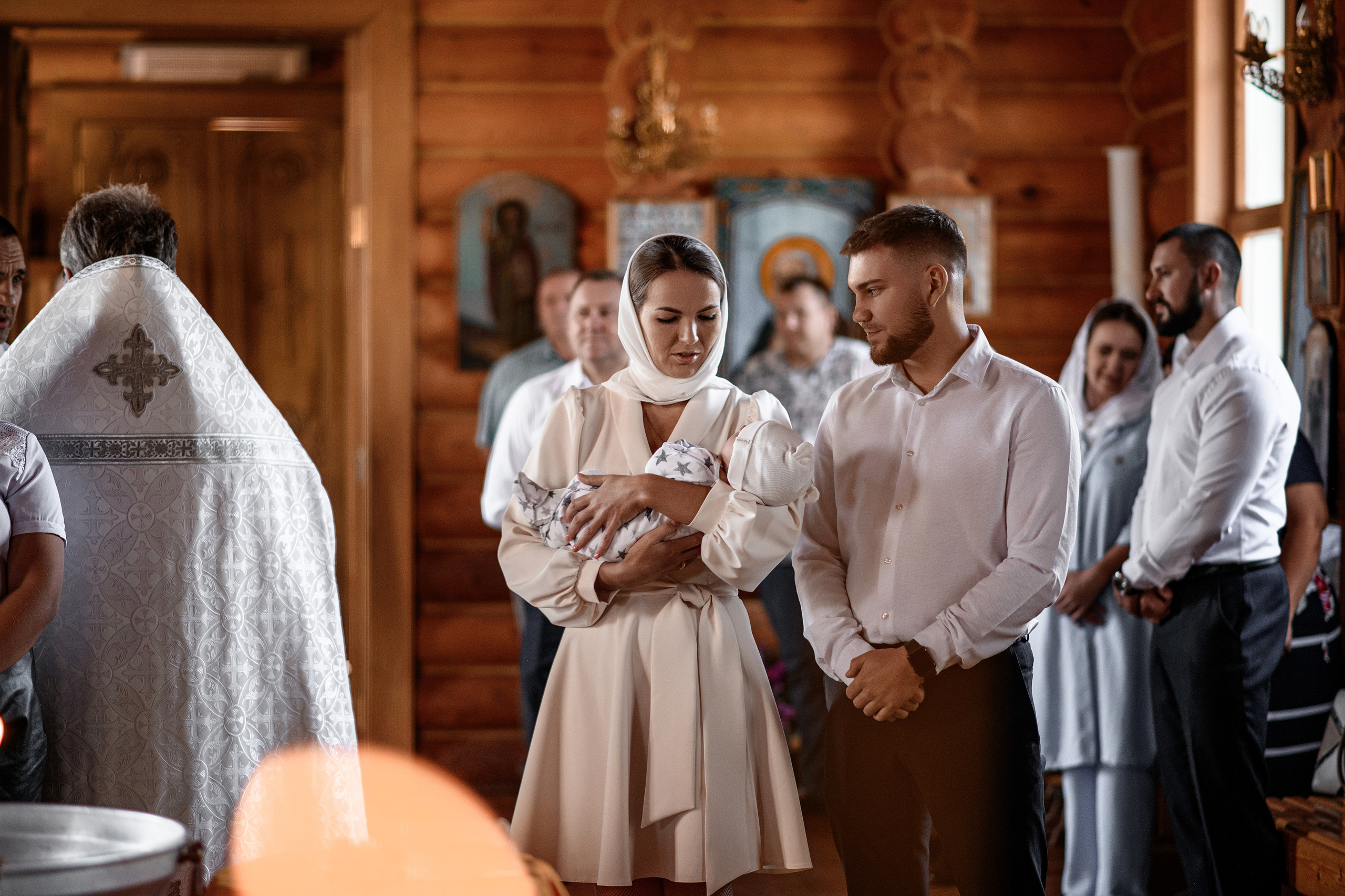 Крестины Льва. Свадебный фотограф Белгород Валуйки Старый Оскол Воронеж