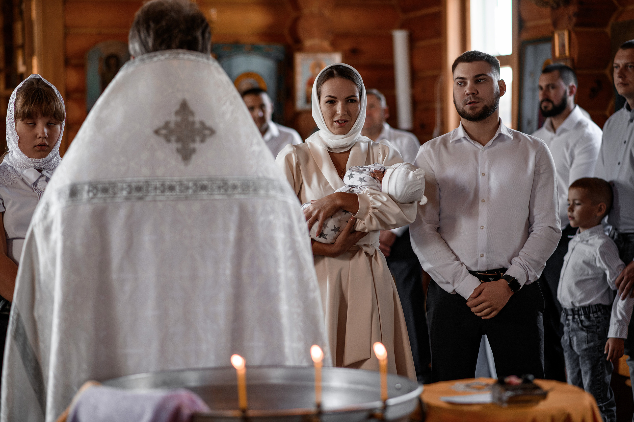 Крестины Льва. Свадебный фотограф Белгород Валуйки Старый Оскол Воронеж