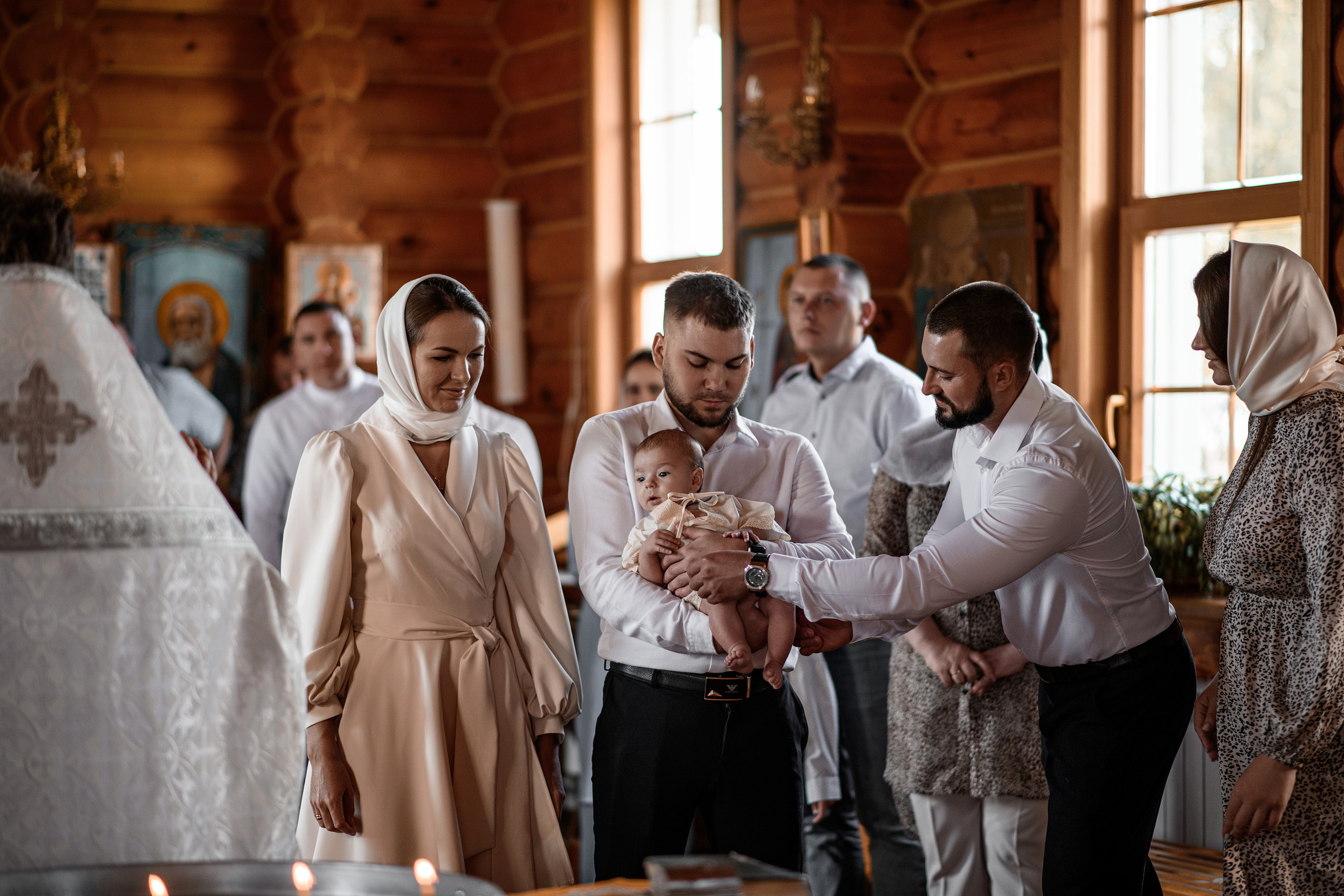Крестины Льва. Свадебный фотограф Белгород Валуйки Старый Оскол Воронеж