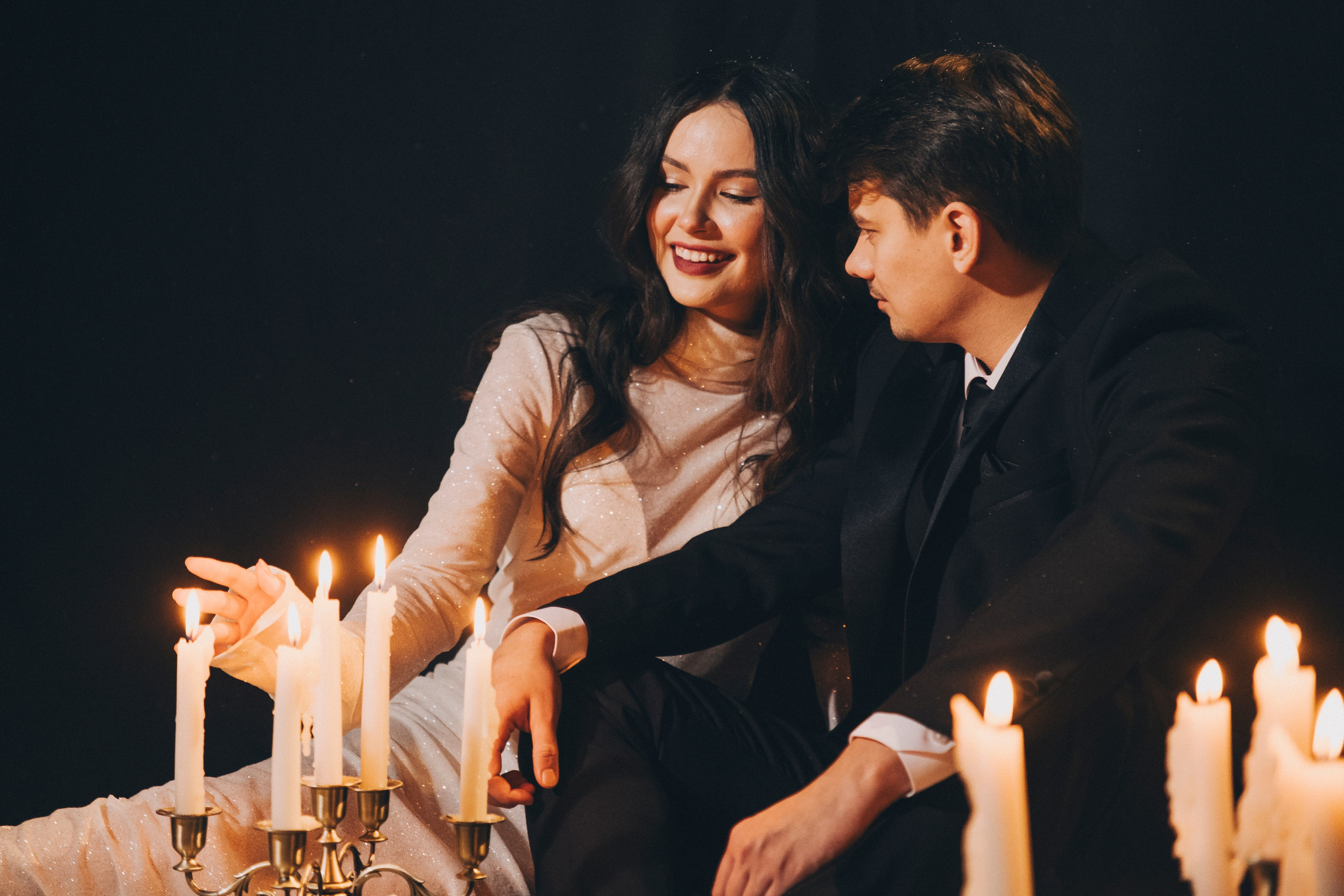 Свадебная лав стори в студии. Фотограф в Иркутске Анна Мирошникова