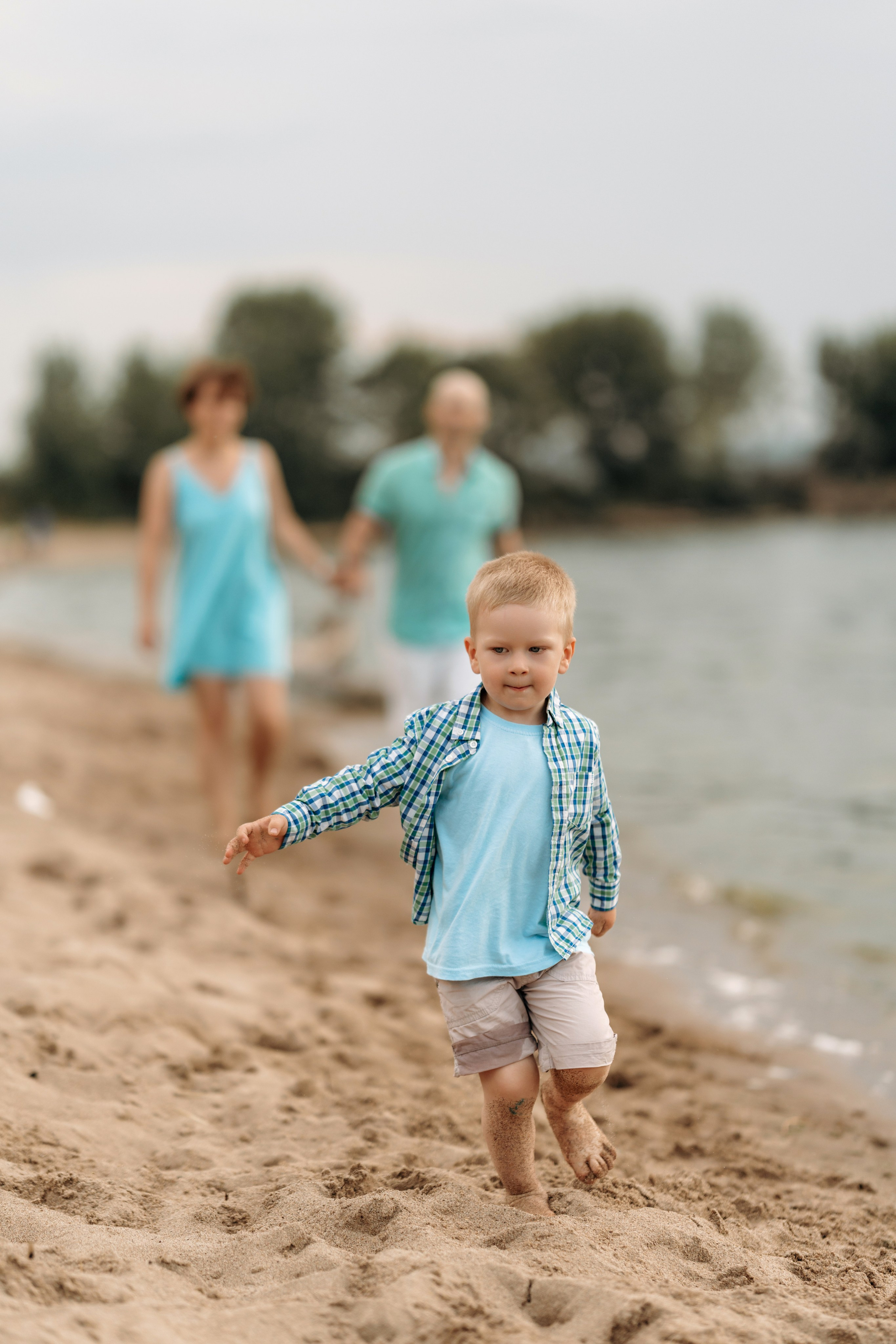 Семья на природе. Семейный и свадебный фотограф в Ульяновске Арина Авдеева