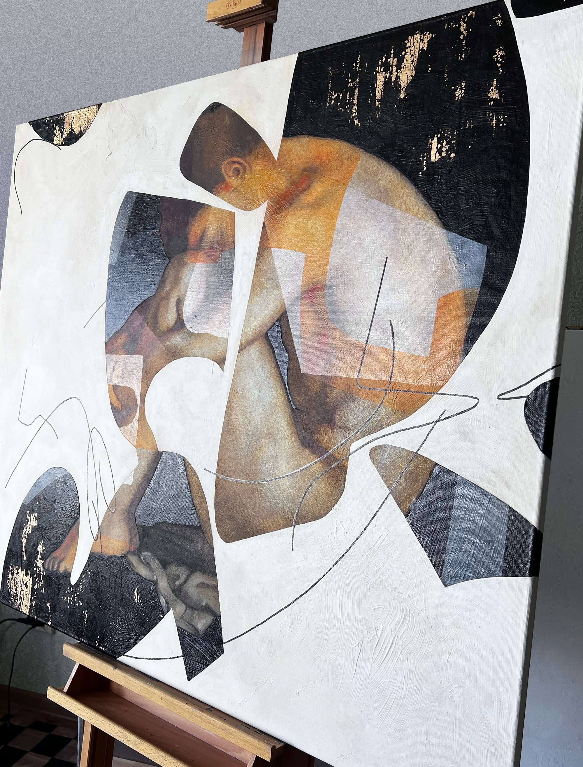 Размышление с Ипполитом Фландреном. Художник-абстракционист Ольга Рикун. Москва