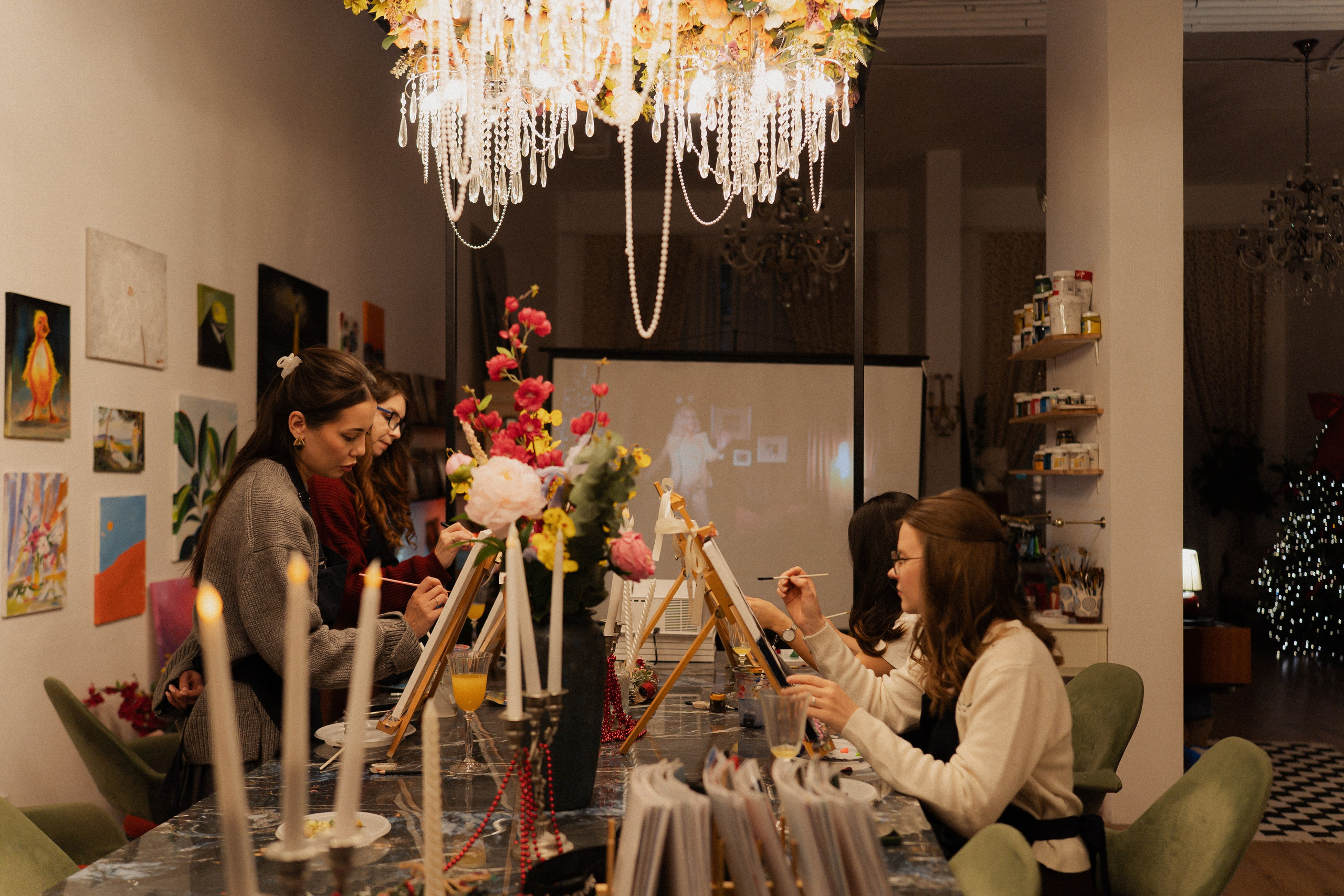 День рождения Мии (арт-пространство). Крис Богомазова