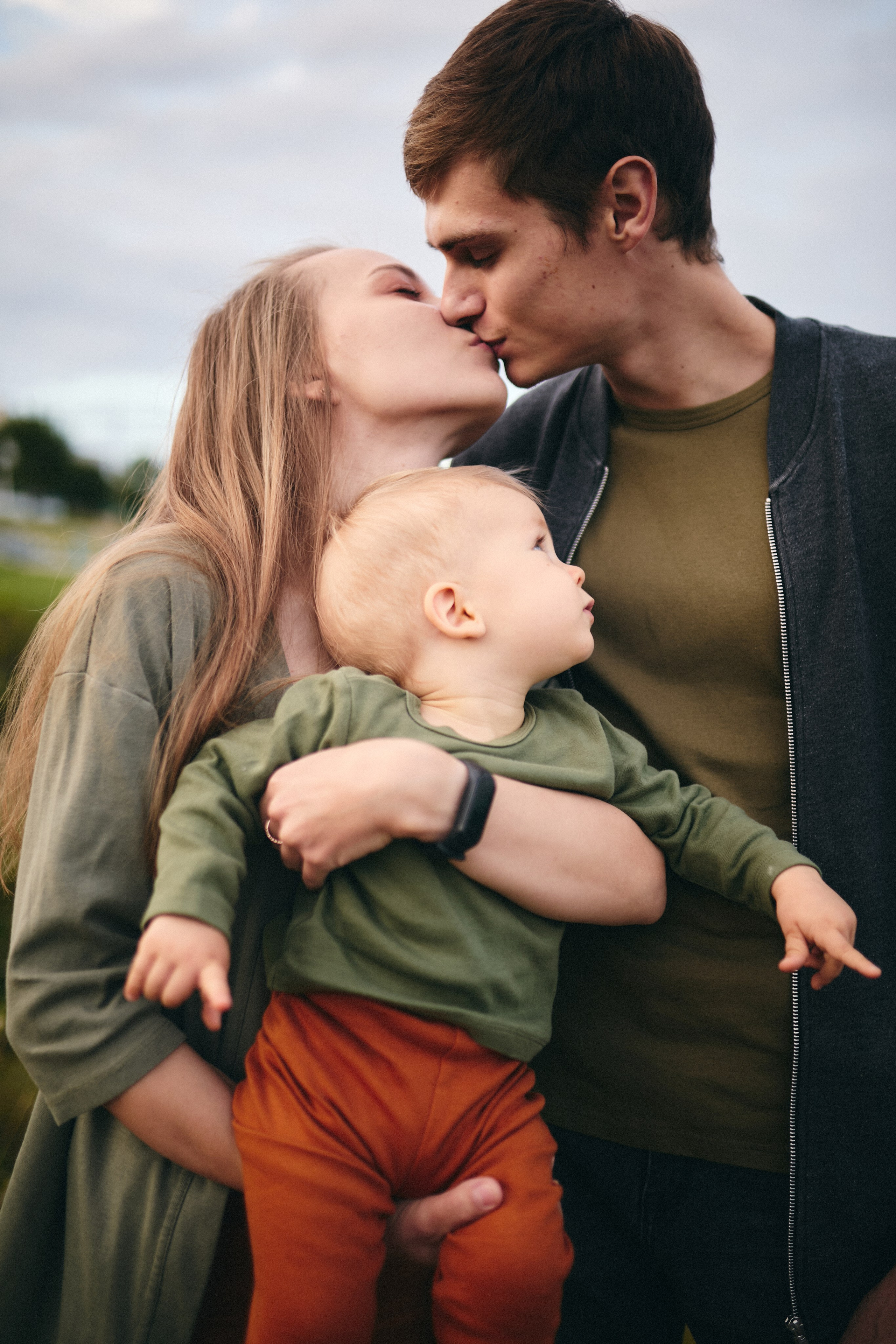 Кристина, Леша и Стёпа. Фотограф София Комкина