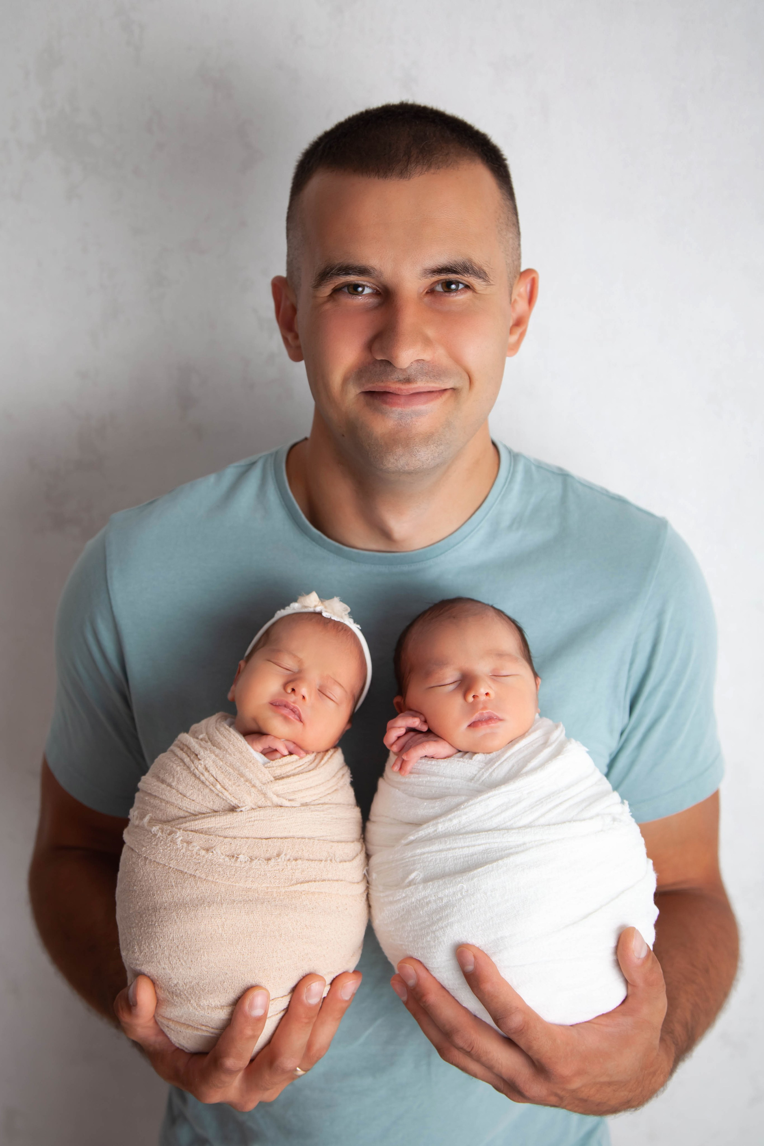 Двойня (пример). Фотограф Newborn в Саратове Екатерина Завитова