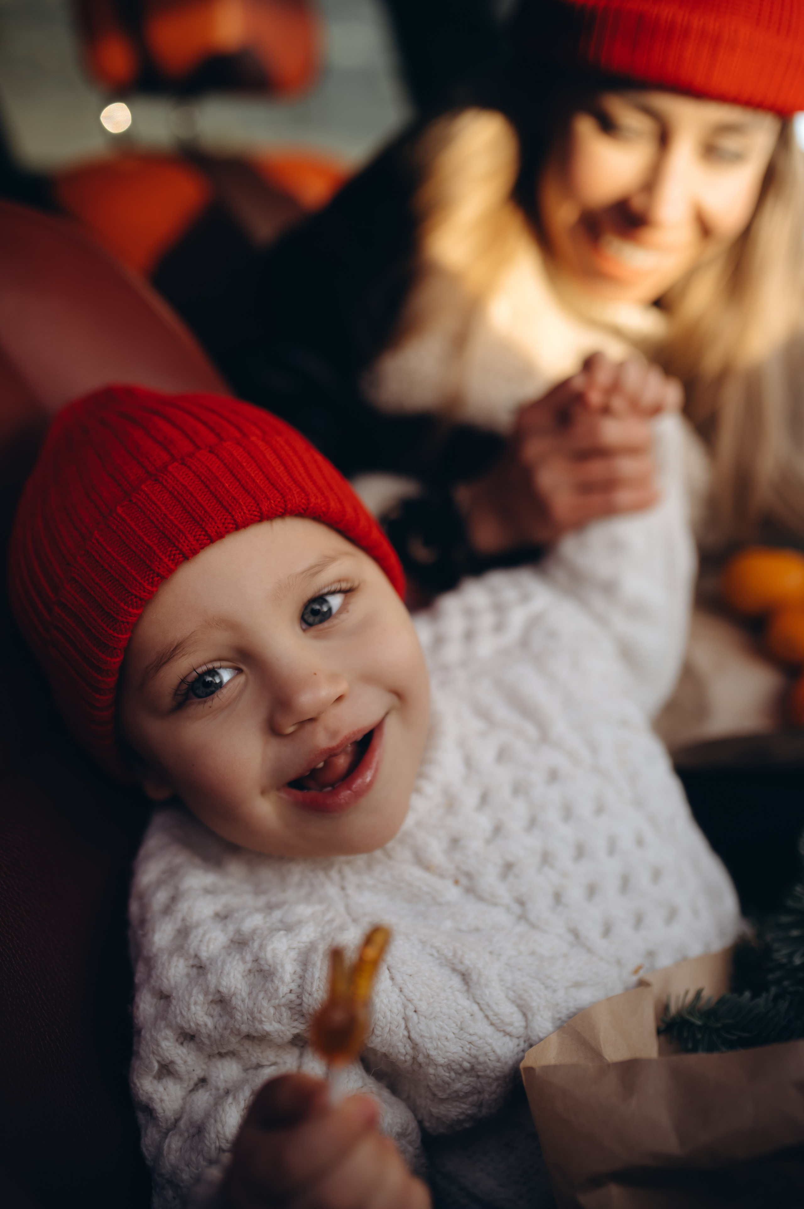 Марина и Леонид. Семьи