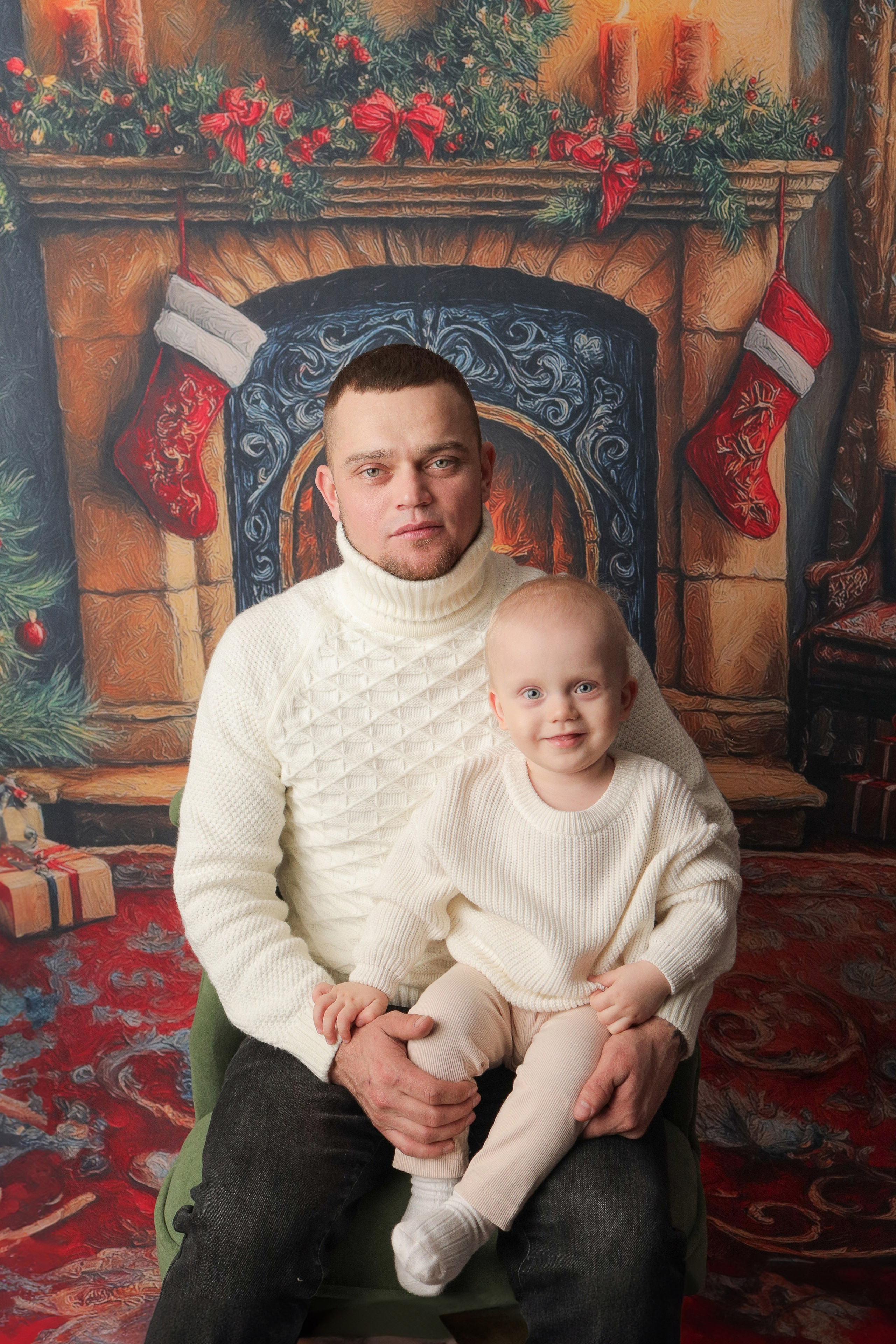 Годовасие — мальчики. Фотограф новорожденных в Новокузнецке Анна Горошникова