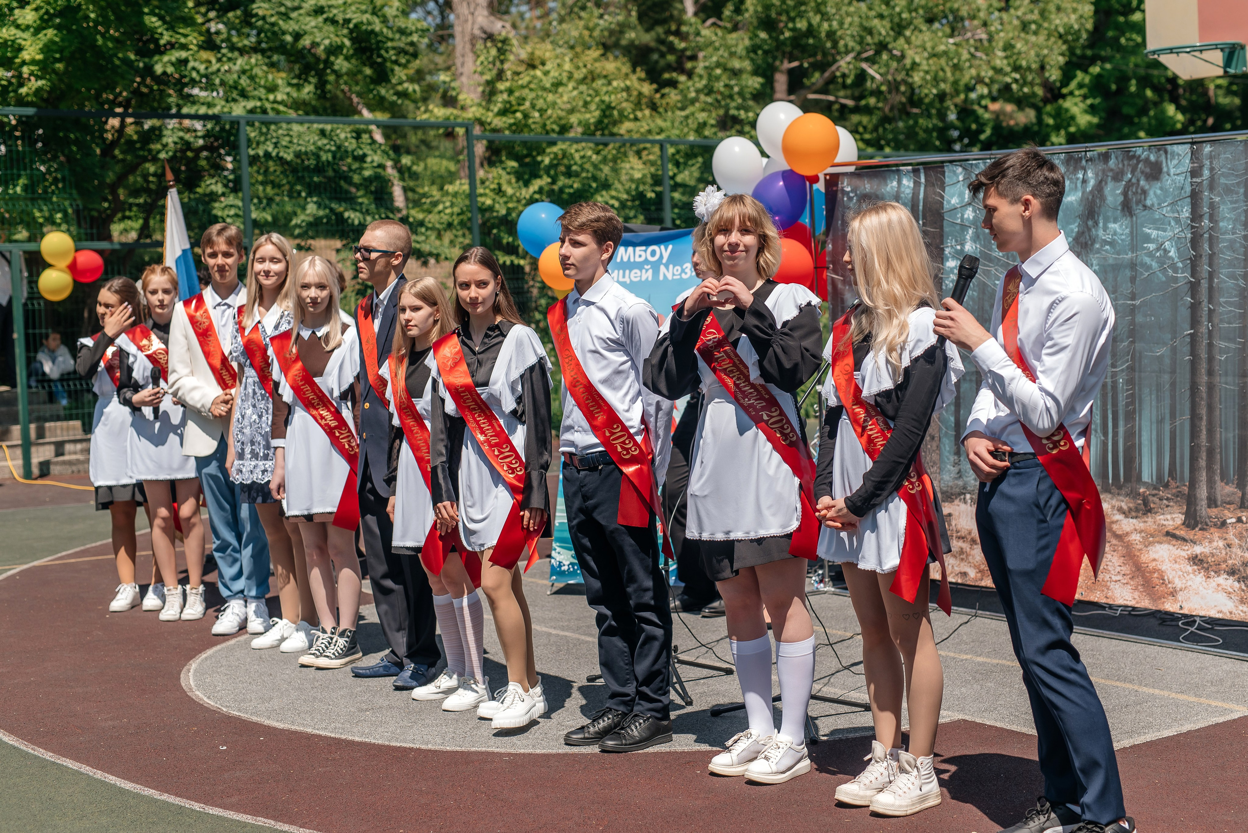 Последний звонок Лицей № 3. Свадебный фотограф Елена Рякина