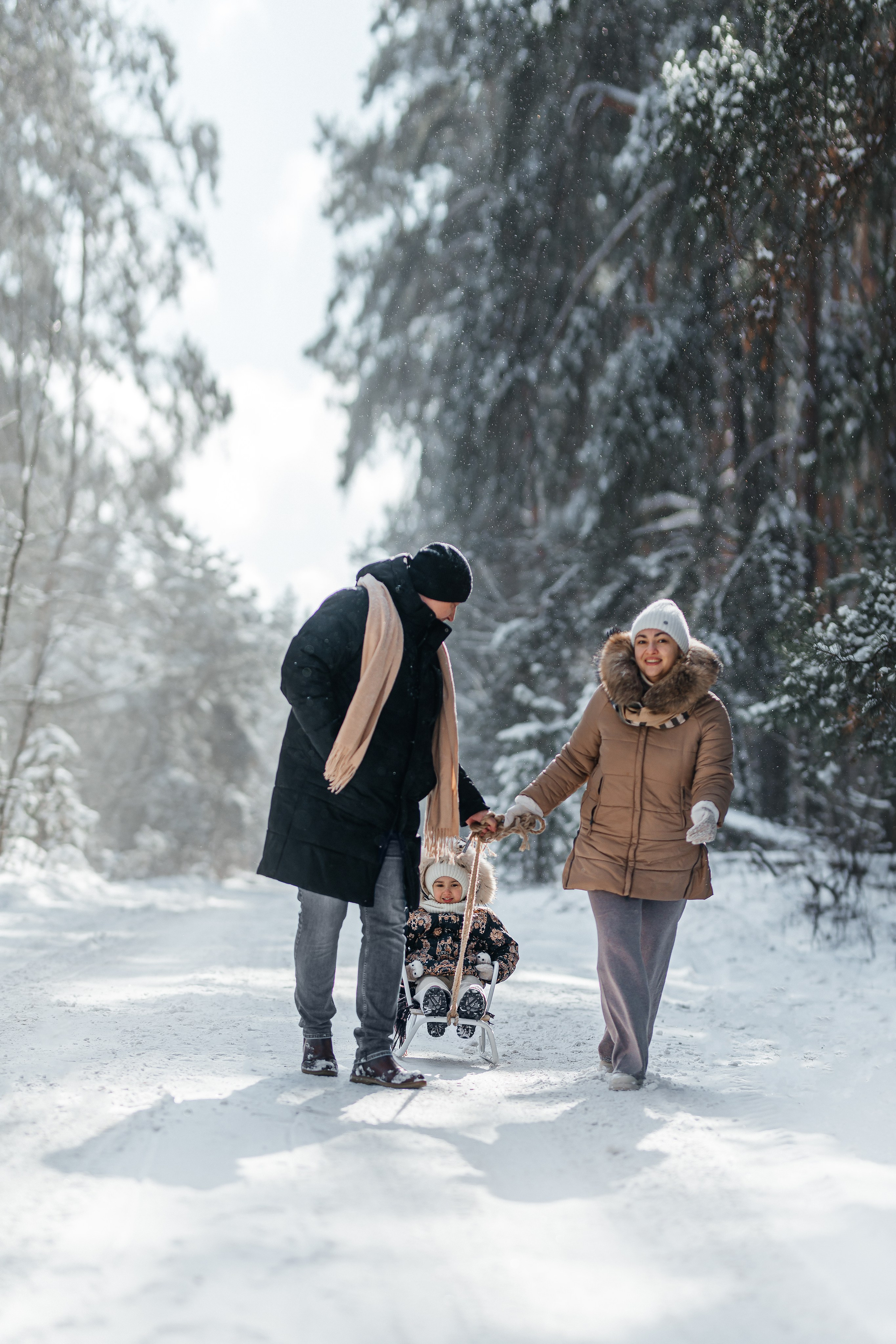 Ирина, Андрей и Ульяна. Фотограф Таинств Крещения и Венчания в г. Курске