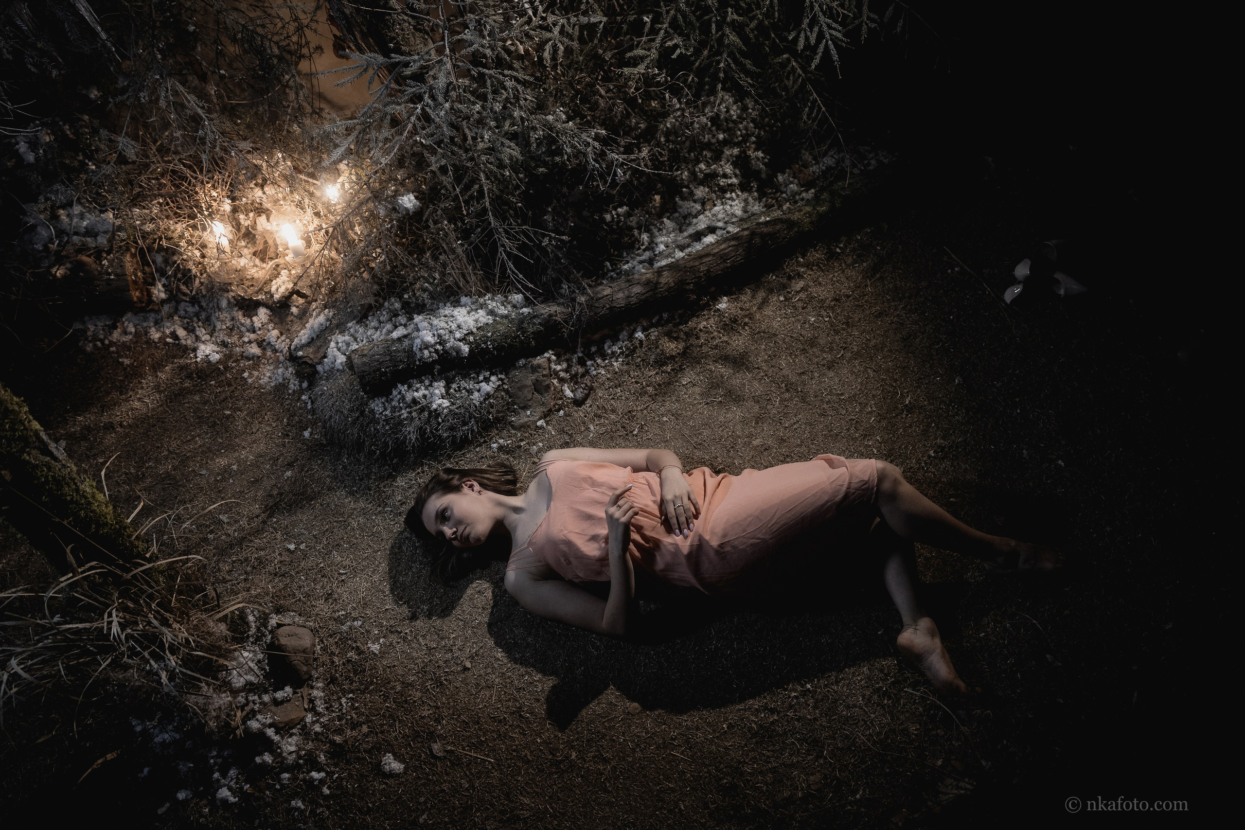 Индивидуальная творческая фотосессия в лесном стиле. Фотограф в Москве портреты | репортажи | спорт