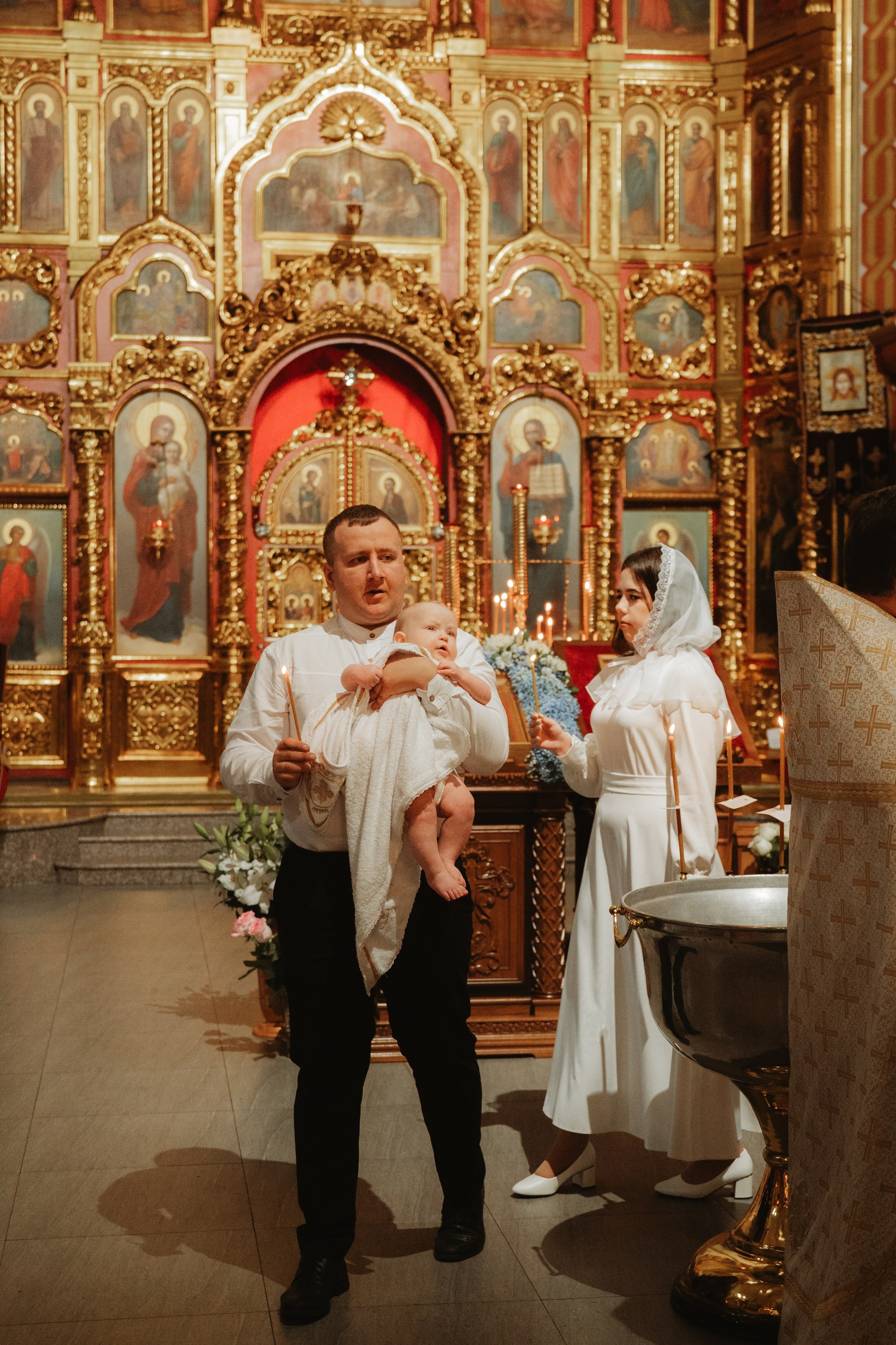 Крещение Матвея. Семейный фотограф • Домашние съемки в Нижнем Новгороде