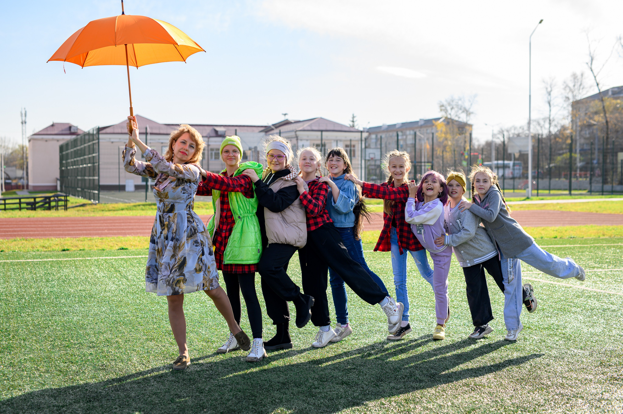 «На стадионе». Школьный фотограф в Свободном Анастасия Косицына