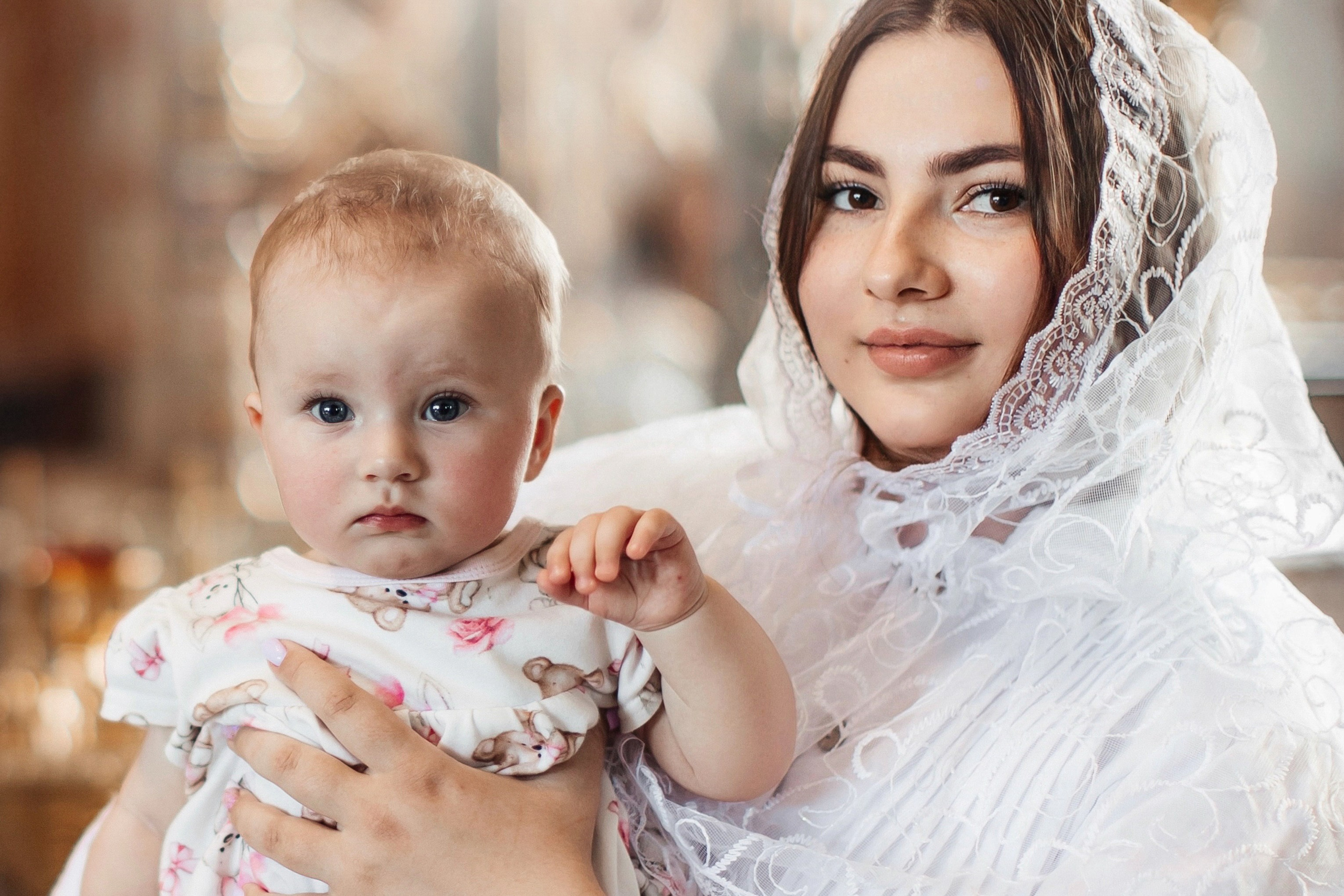 Таинство Крещения. Фотограф Лиана Артемова в Пензе