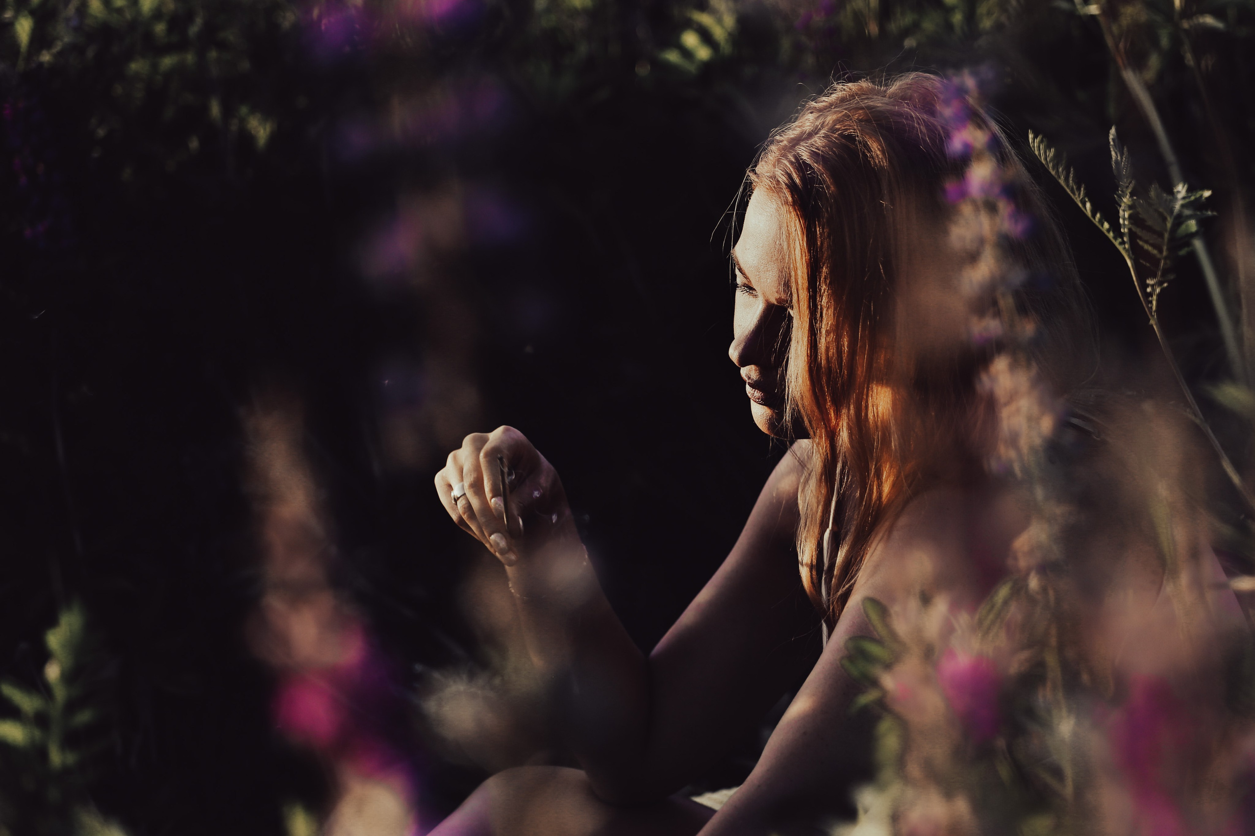 Среди люпинов. Efremovaphoto.ru