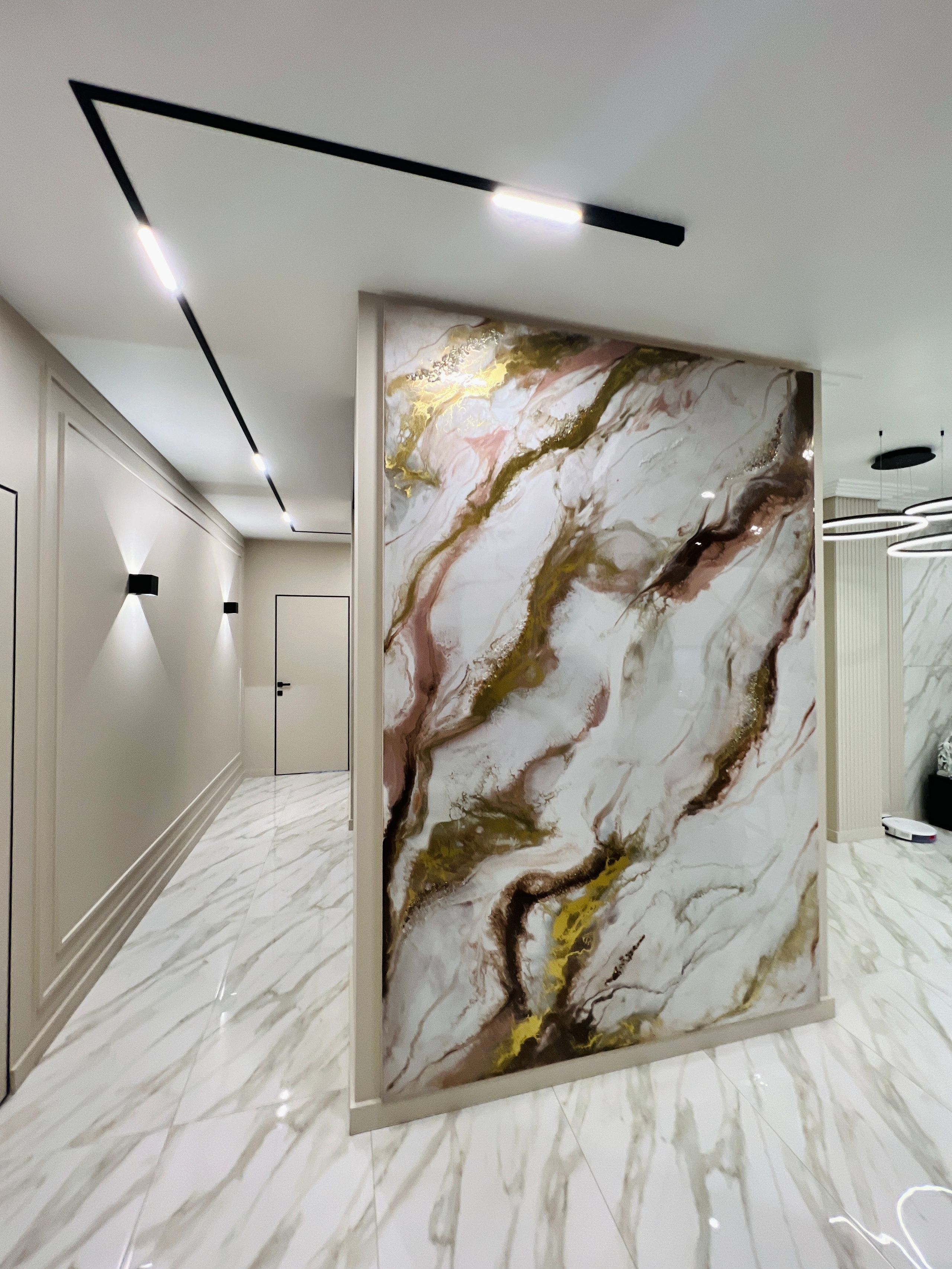 Подставки, менажницы, подносы из смолы. Художник Якимова Юлия картины в интерьер и предметы декора